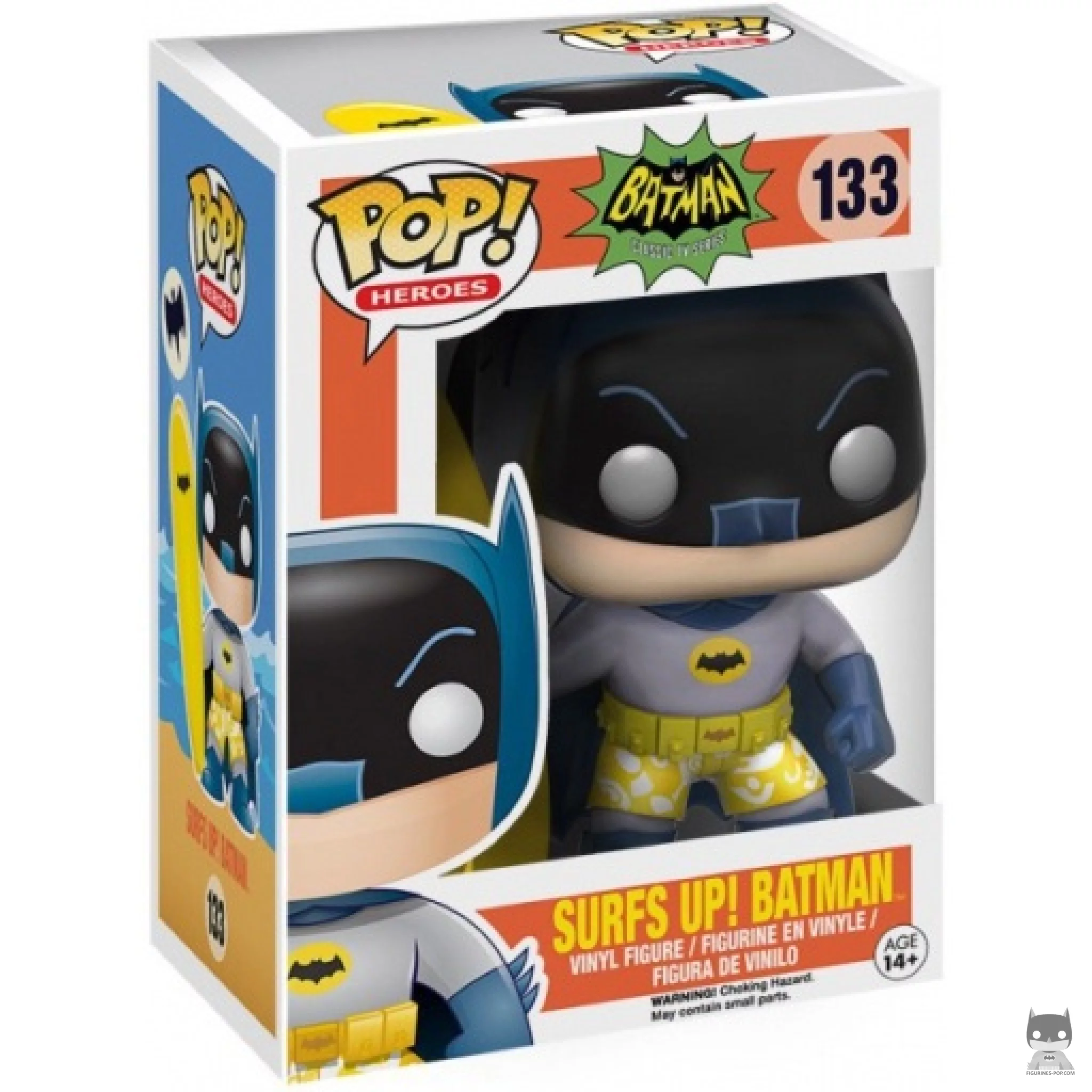 Figurine Funko POP Batman avec Planche de Surf avec boîte