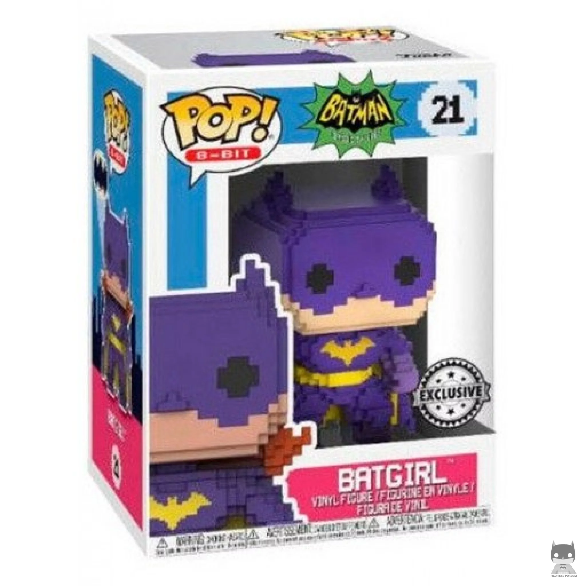 Figurine Funko POP Batgirl (Violet) avec boîte