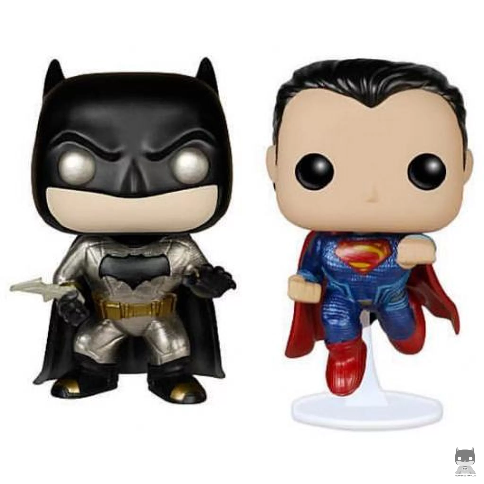 Figurine Funko POP Batman vs Superman (Metallic) (Batman vs Superman : L'Aube de la Justice)