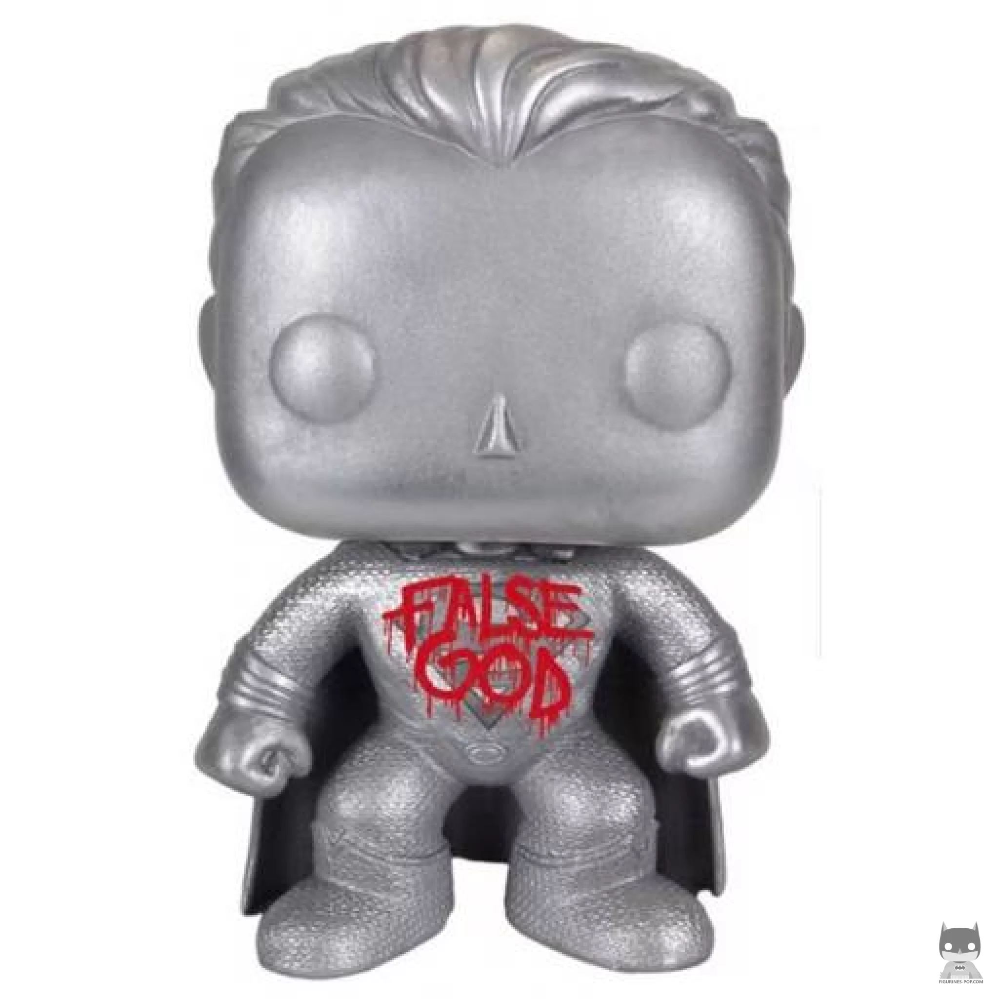 Figurine Funko POP Superman Faux Dieu (Metallic) (Batman vs Superman : L'Aube de la Justice)