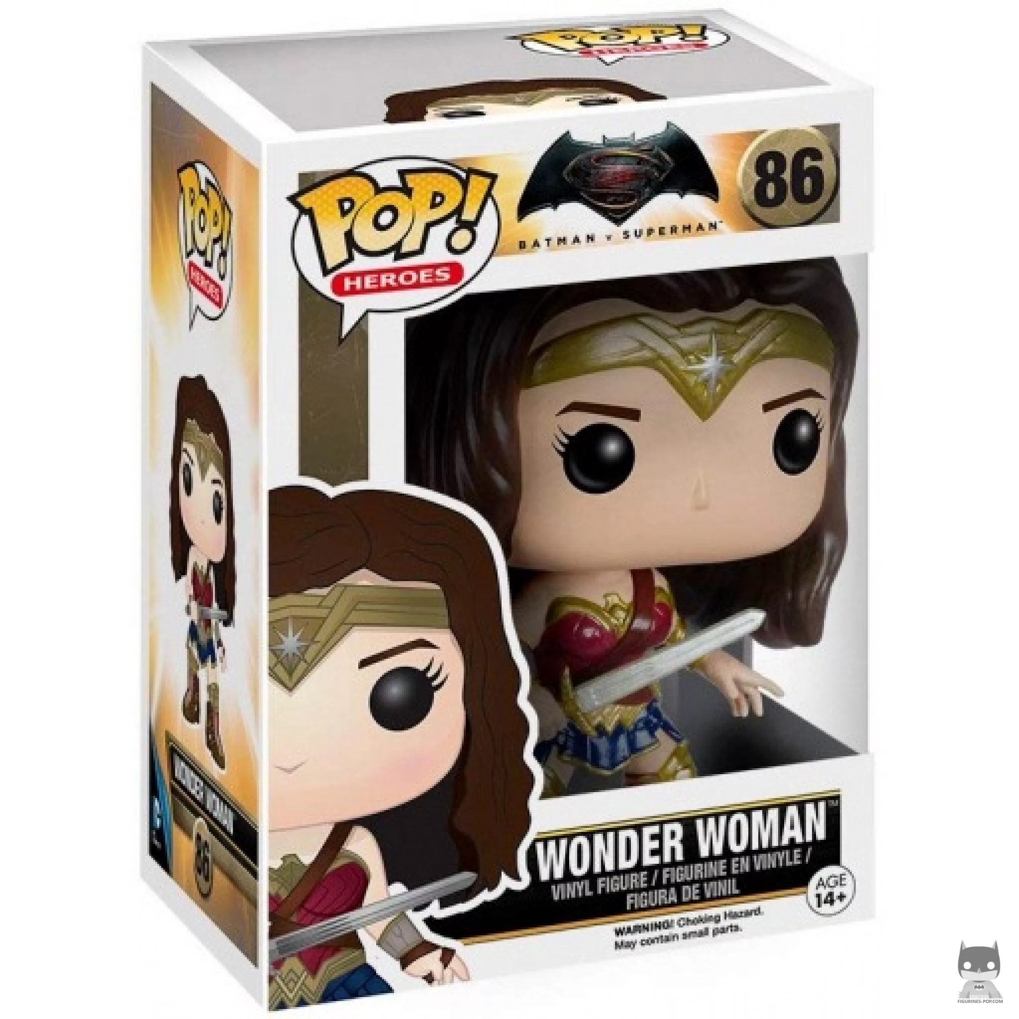 Figurine Funko POP Wonder Woman avec boîte