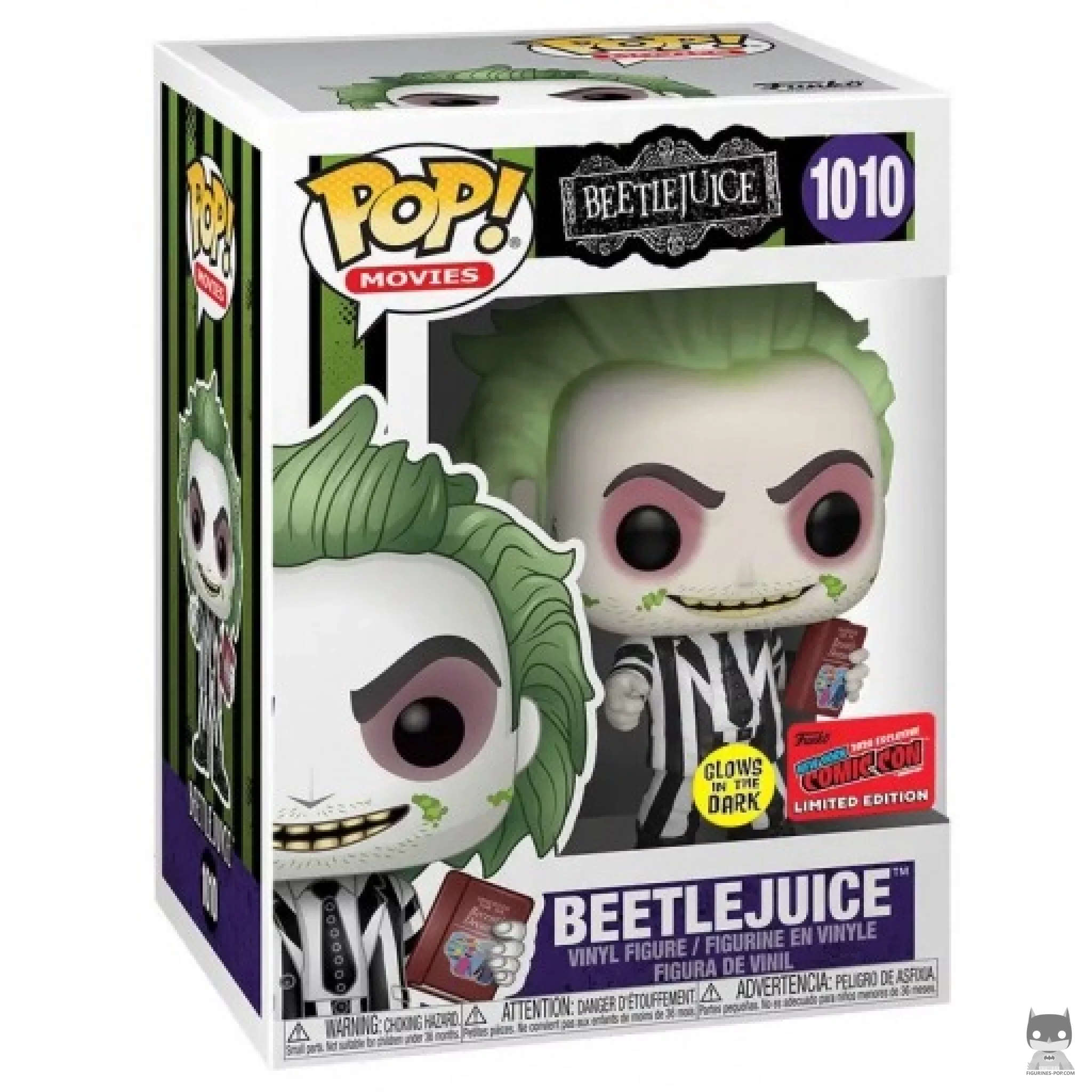 Figurine Funko POP Beetlejuice avec boîte