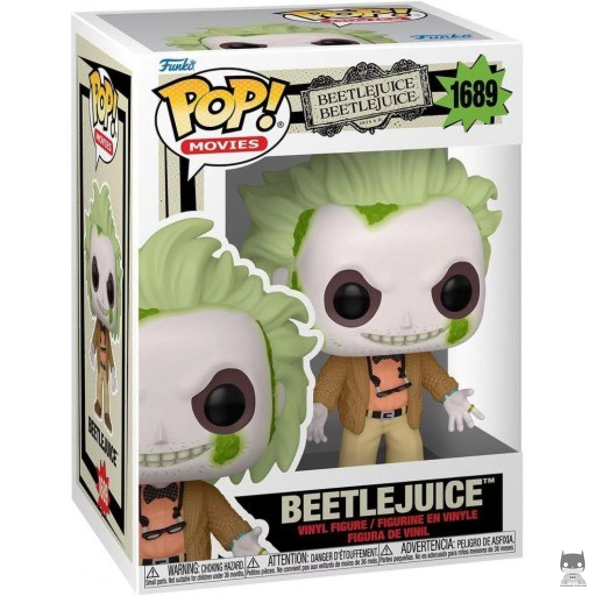 Figurine Funko POP Beetlejuice avec boîte