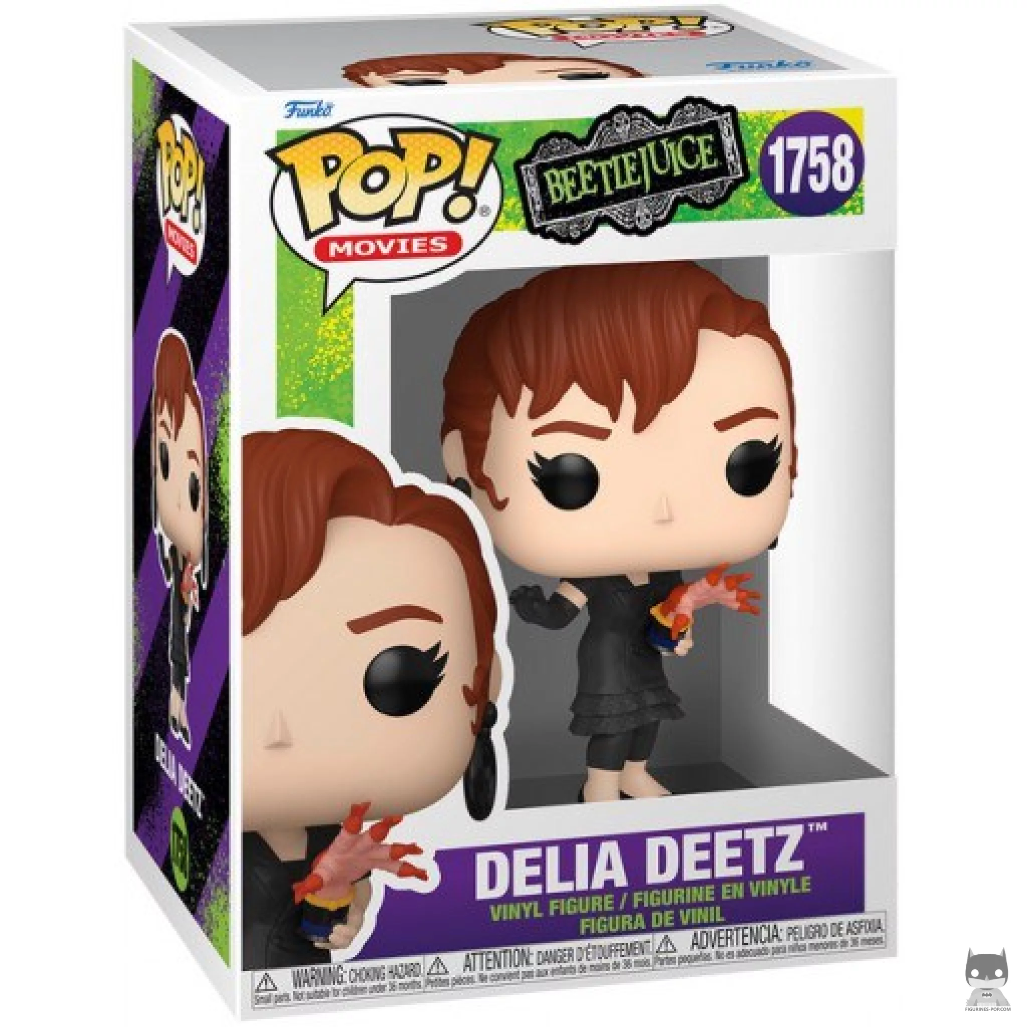 Figurine Funko POP Delia Deetz avec boîte