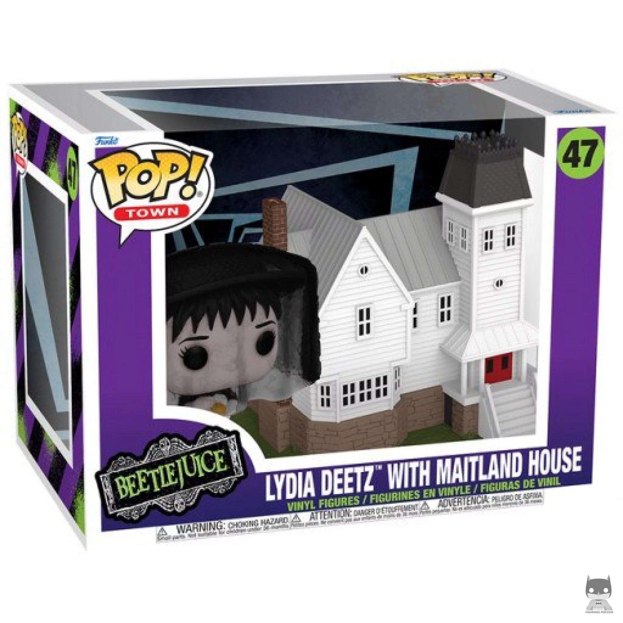 Figurine Funko POP Lydia Deetz avec Résidence Maitland avec boîte
