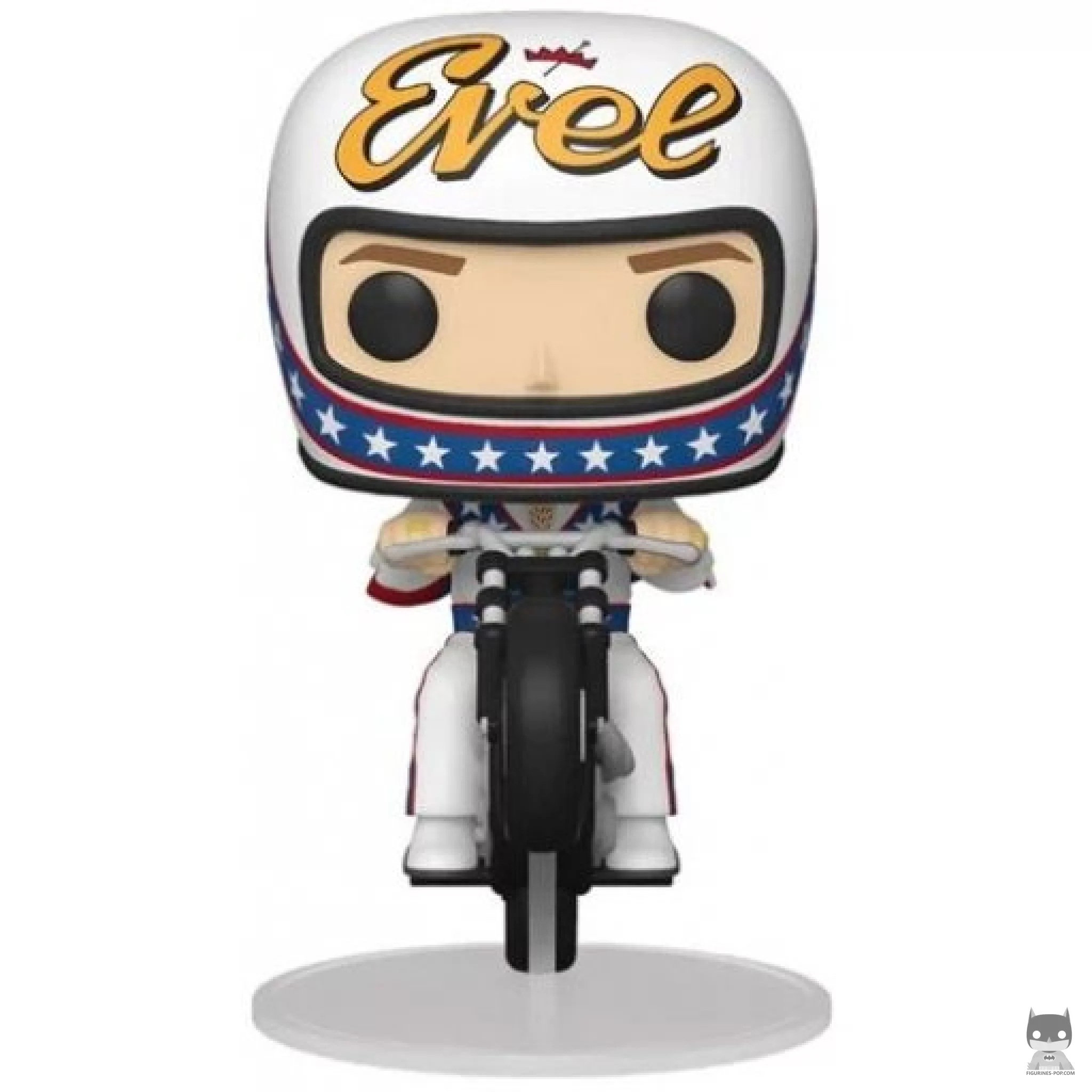 Figurine Funko POP Evel Knievel sur sa Moto (Being Evel)