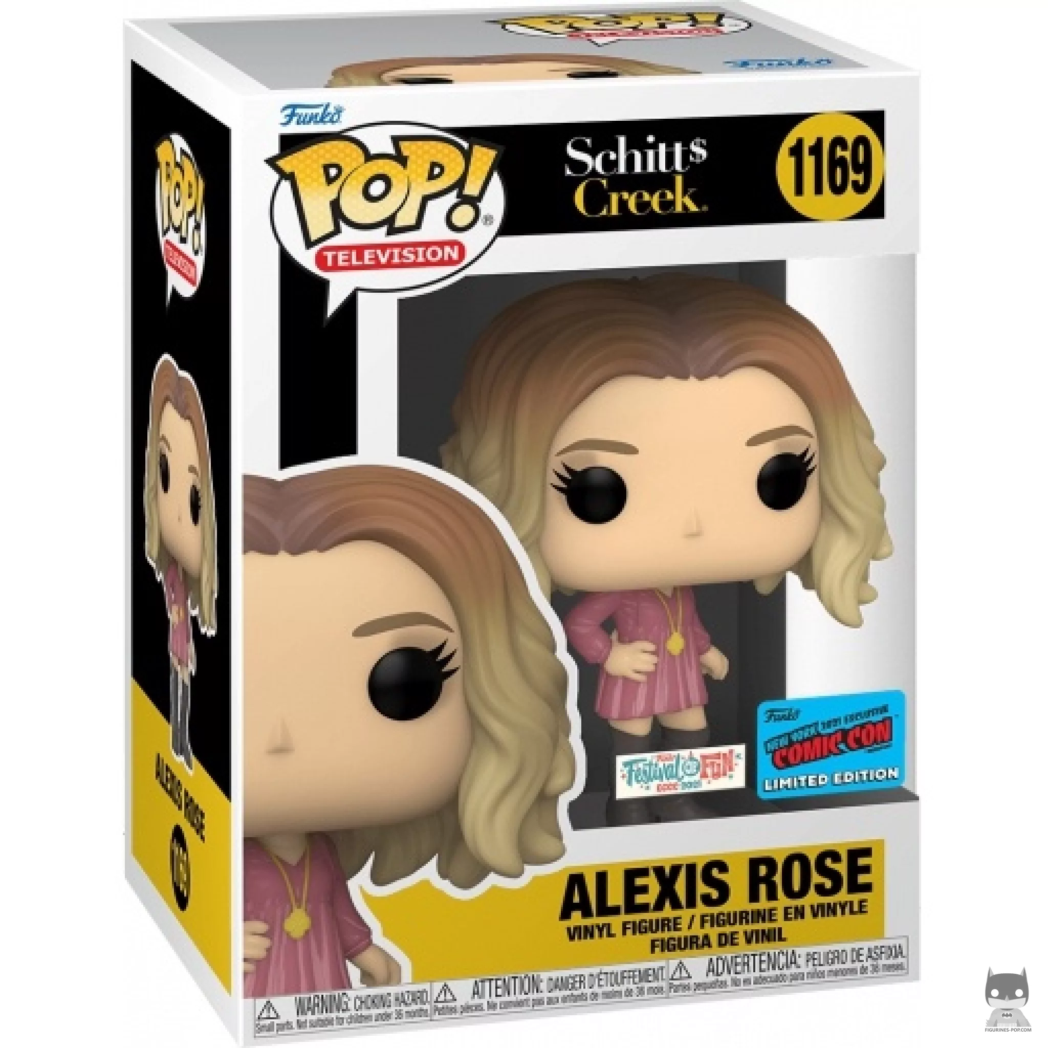 Figurine Funko POP Alexis Rose avec boîte