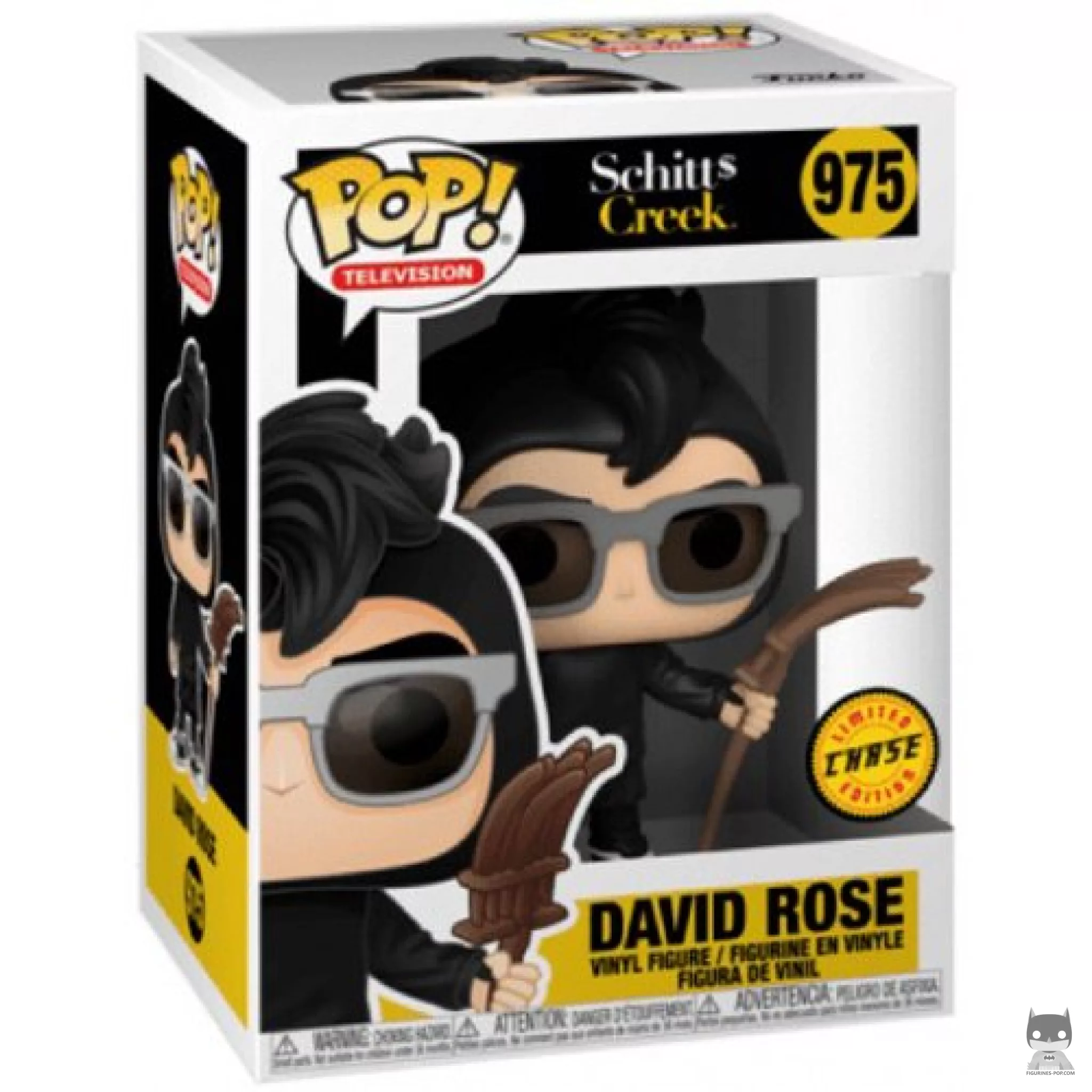 Figurine Funko POP David Rose (Chase) avec boîte