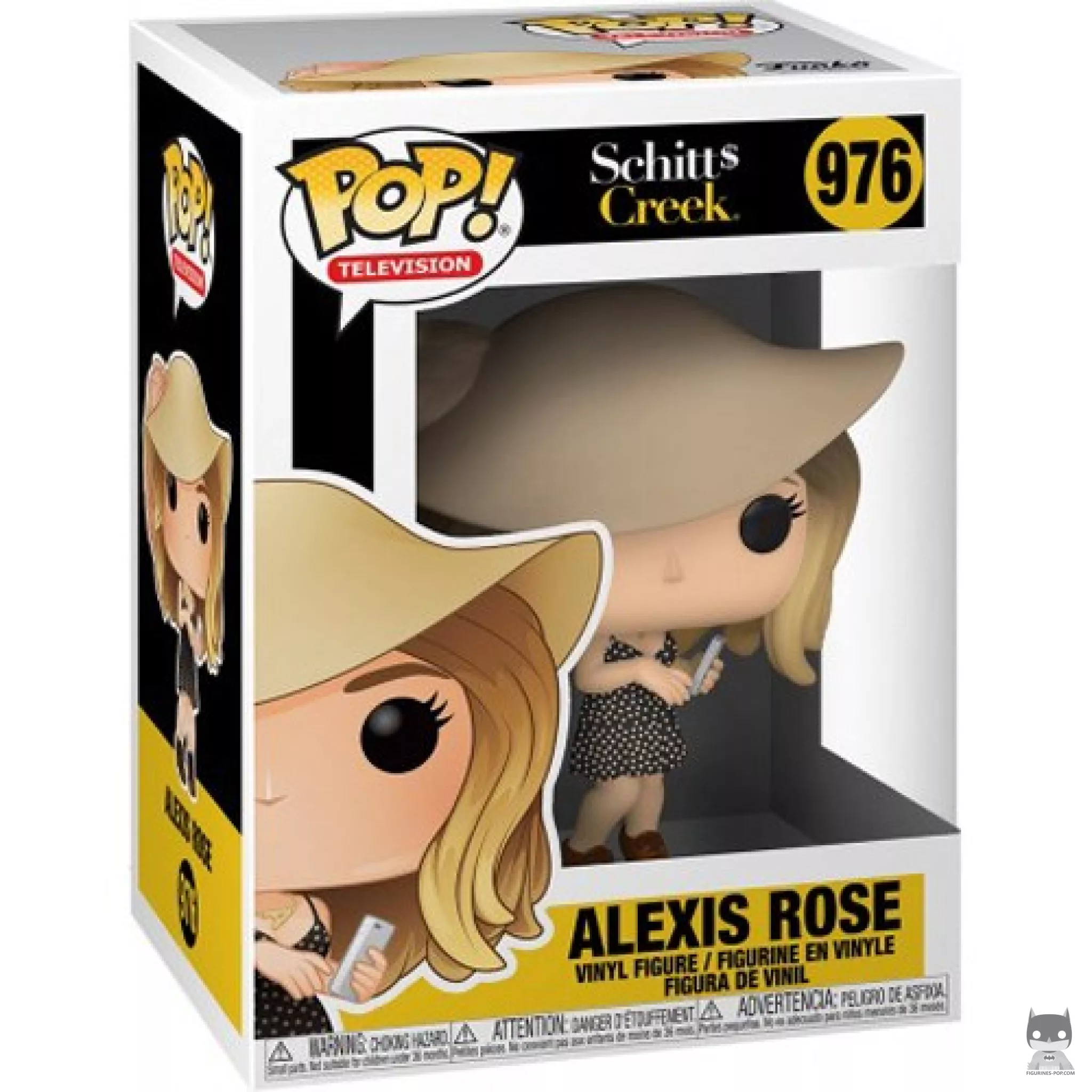 Figurine Funko POP Alexis Rose avec boîte