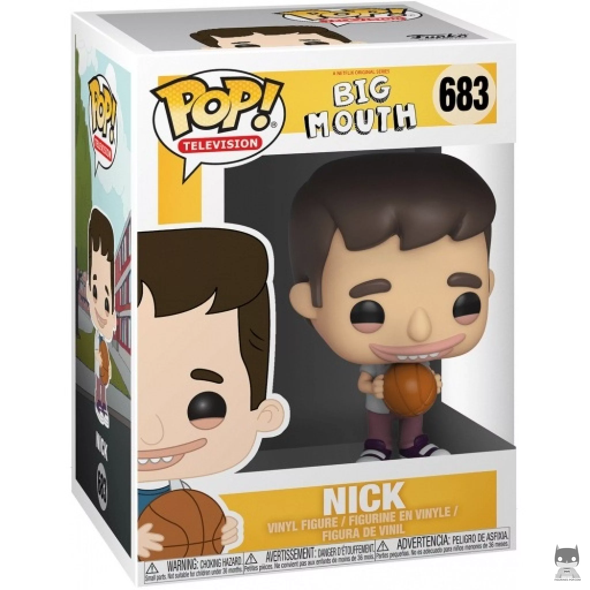 Figurine Funko POP Nick avec boîte