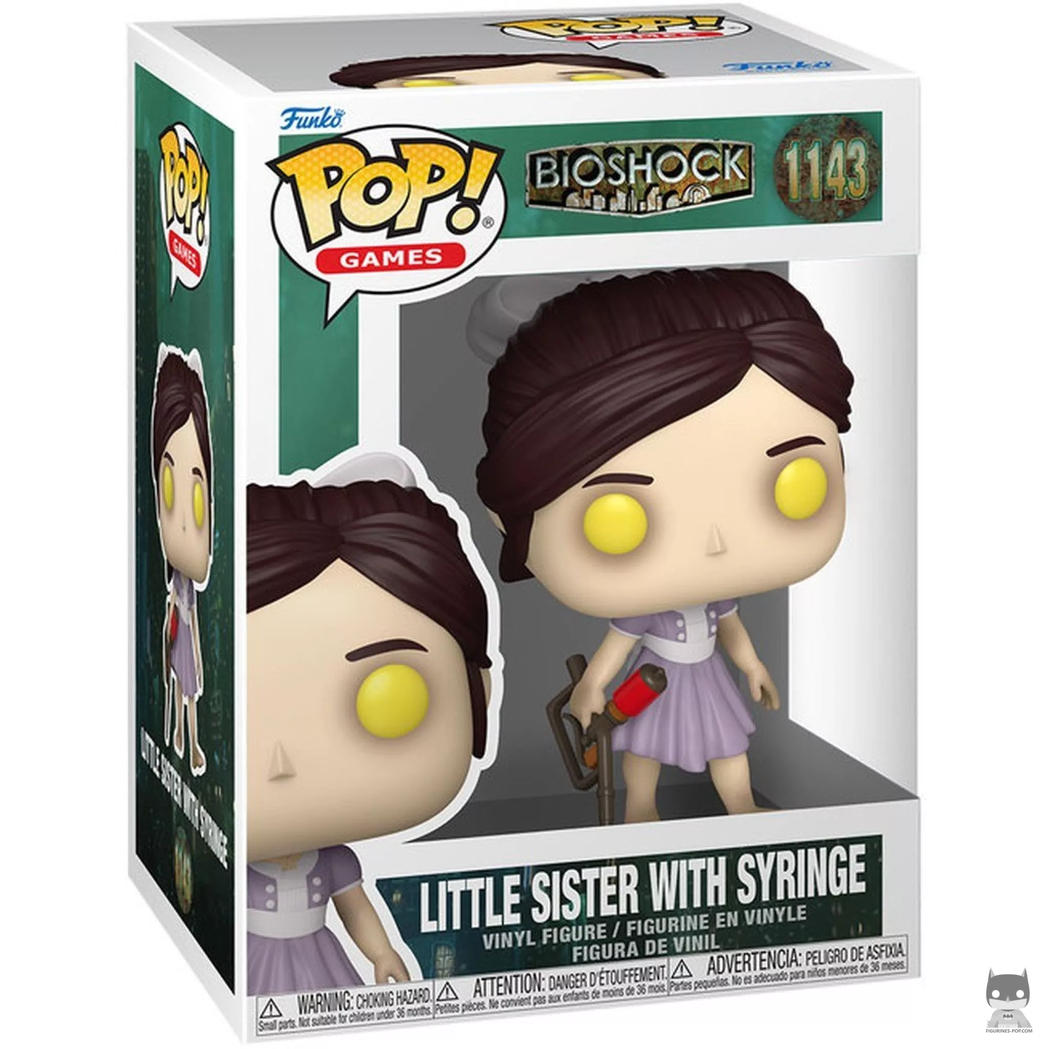 Figurine Funko POP Petite Sœur avec seringue avec boîte