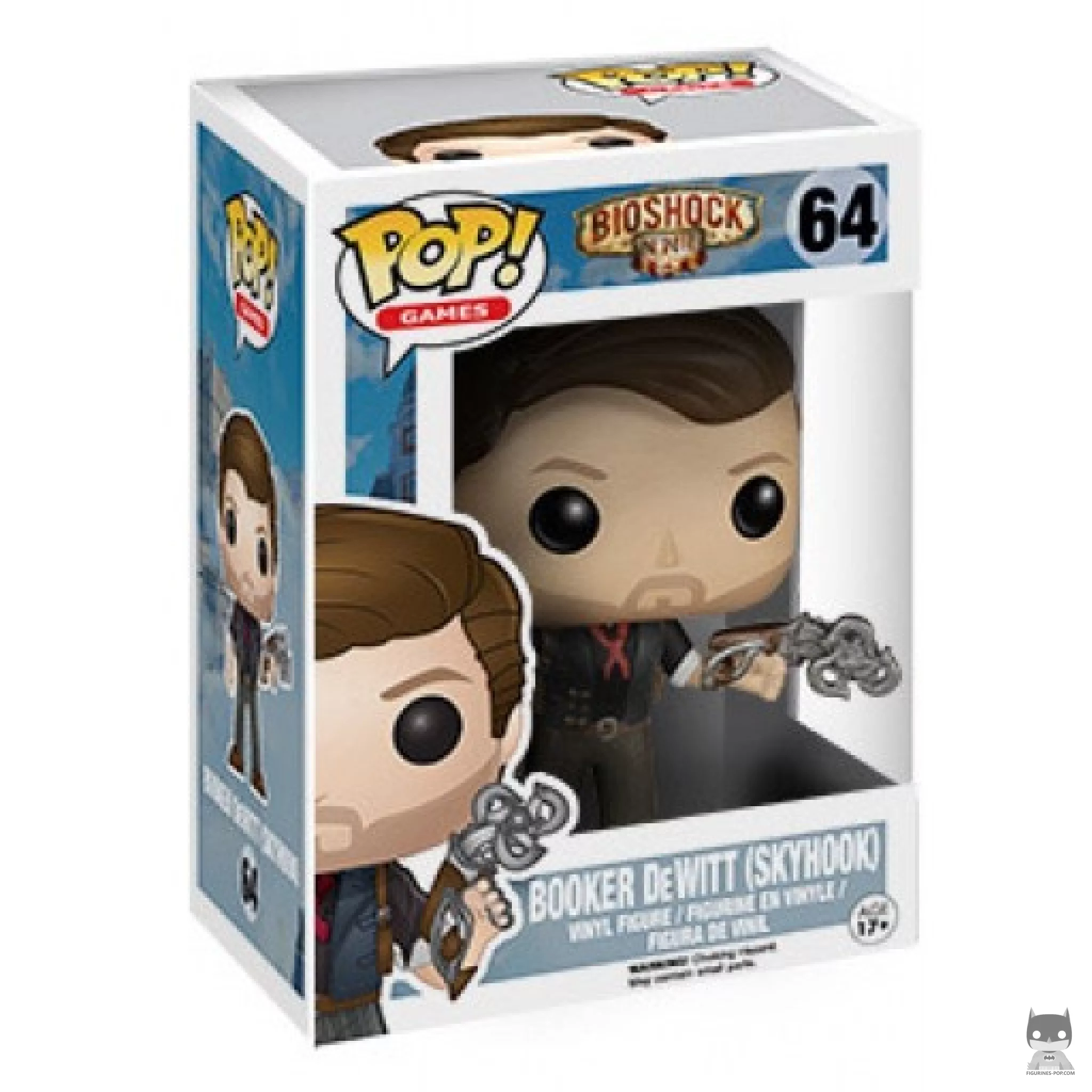 Figurine Funko POP Booker DeWitt (Skyhook) avec boîte