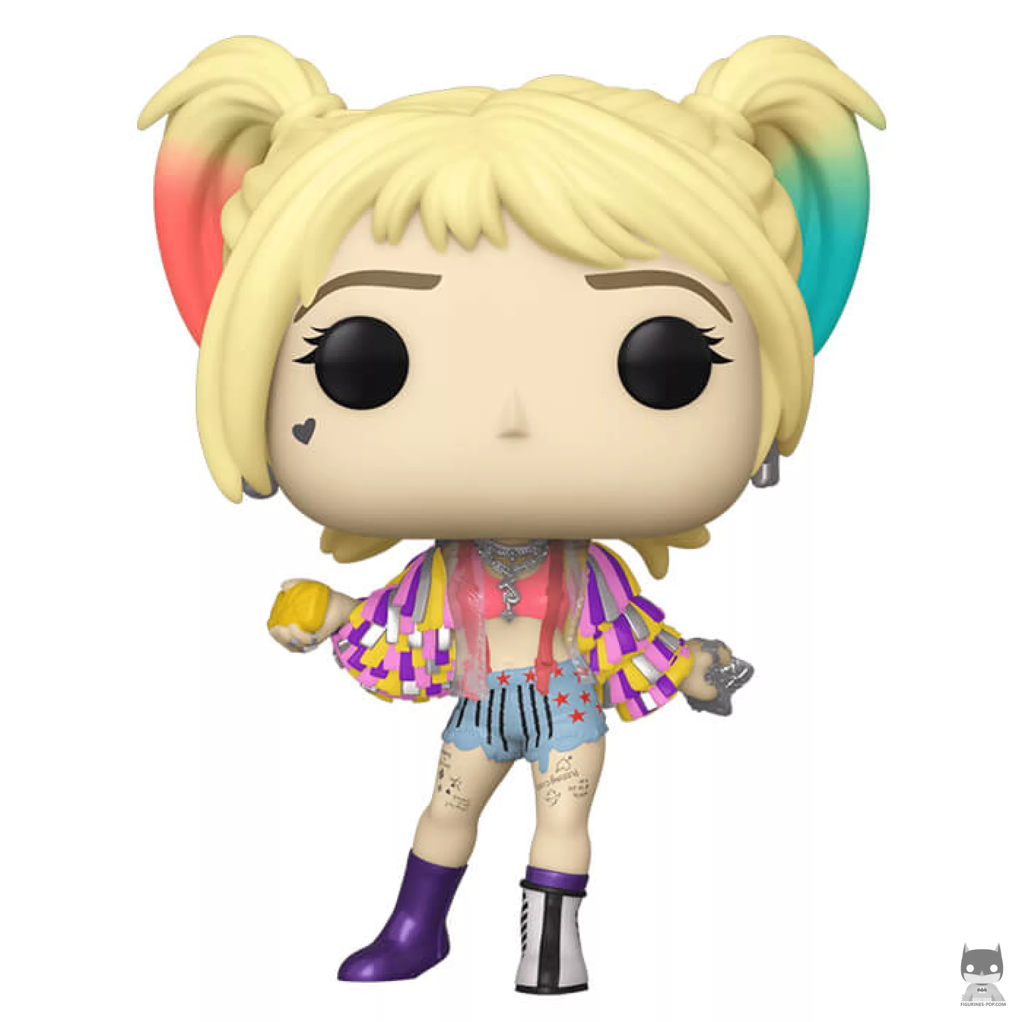 Figurine Funko POP Harley Quinn avec un ruban de scotch (Birds of Prey)