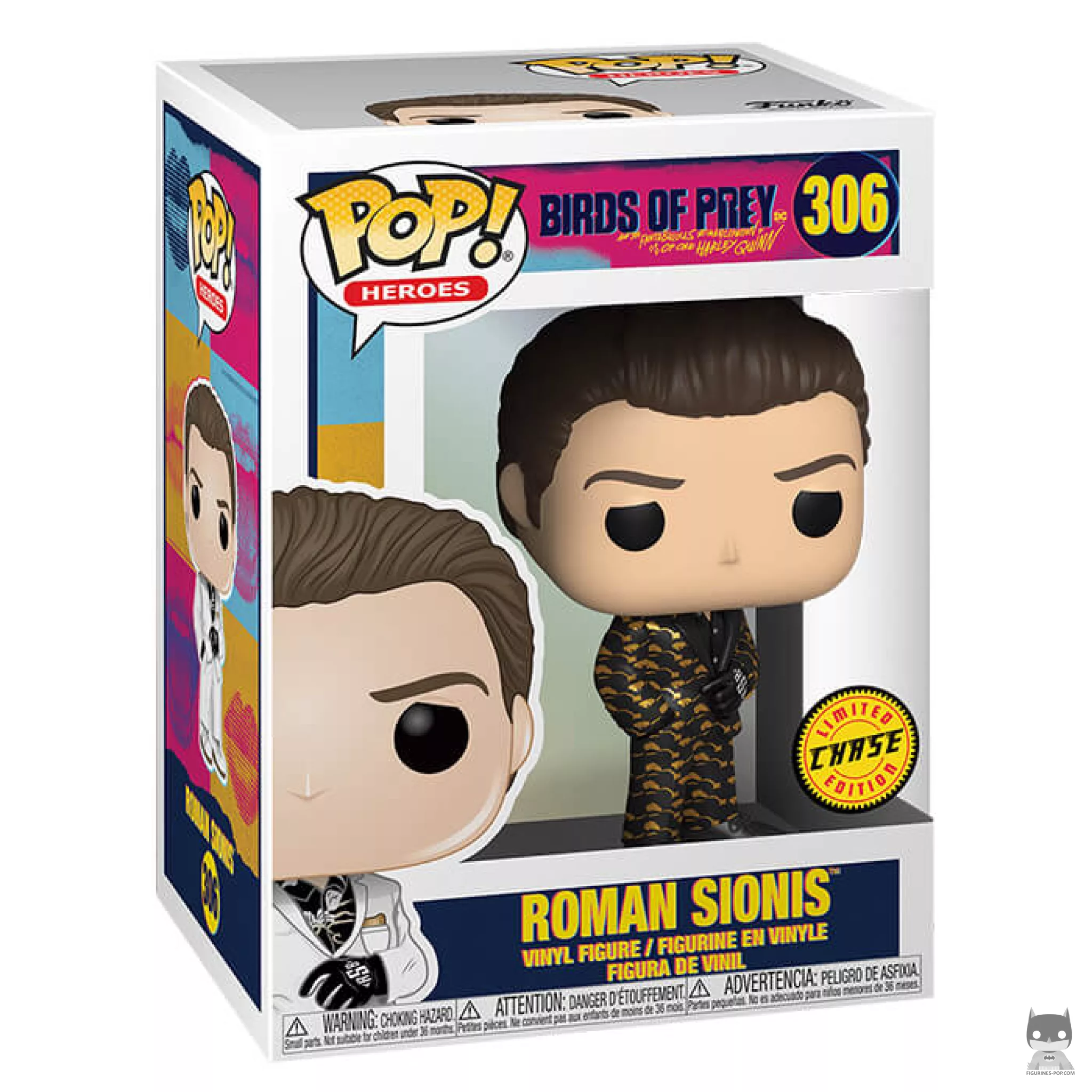 Figurine Funko POP Roman Sionis (Chase) avec boîte