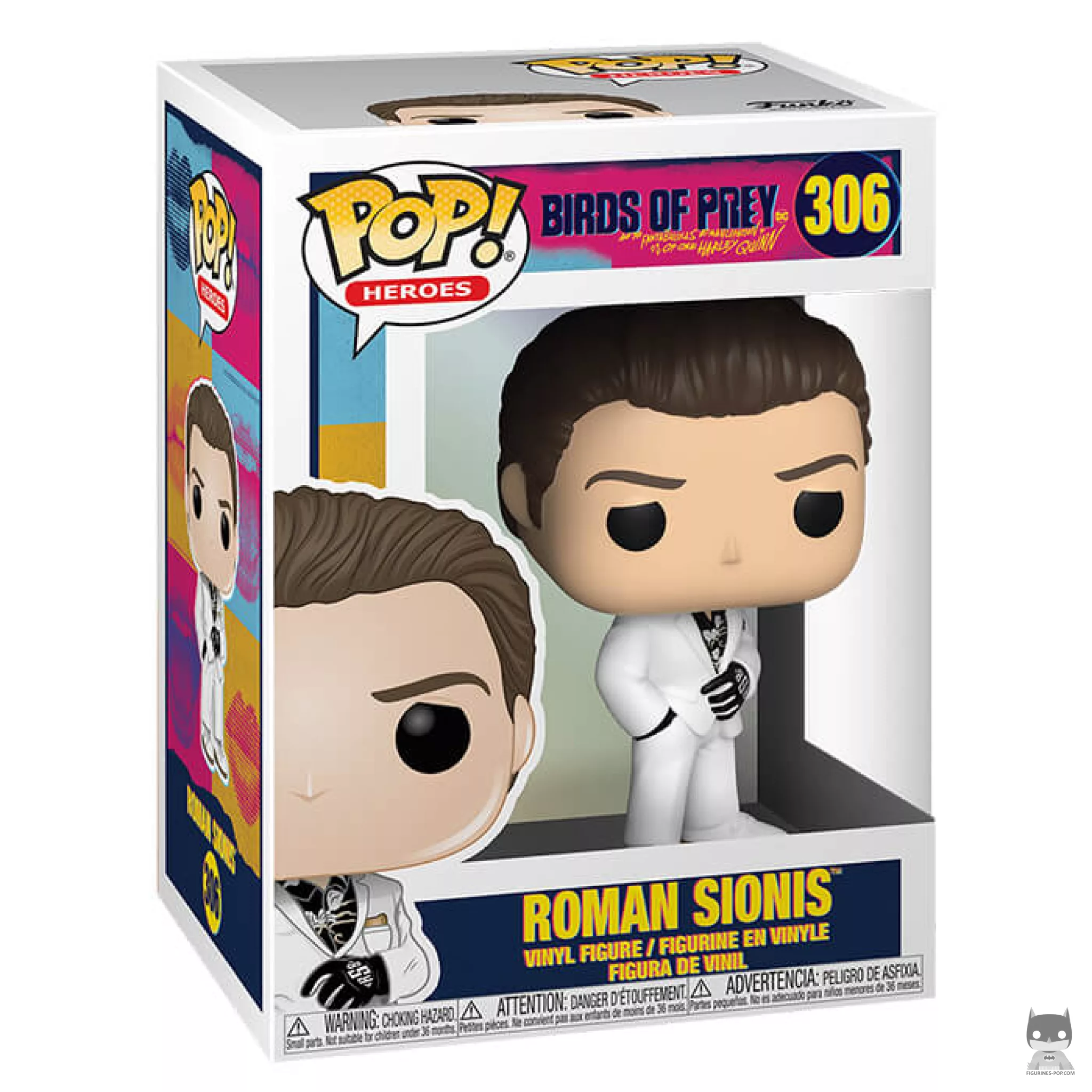 Figurine Funko POP Roman Sionis avec boîte