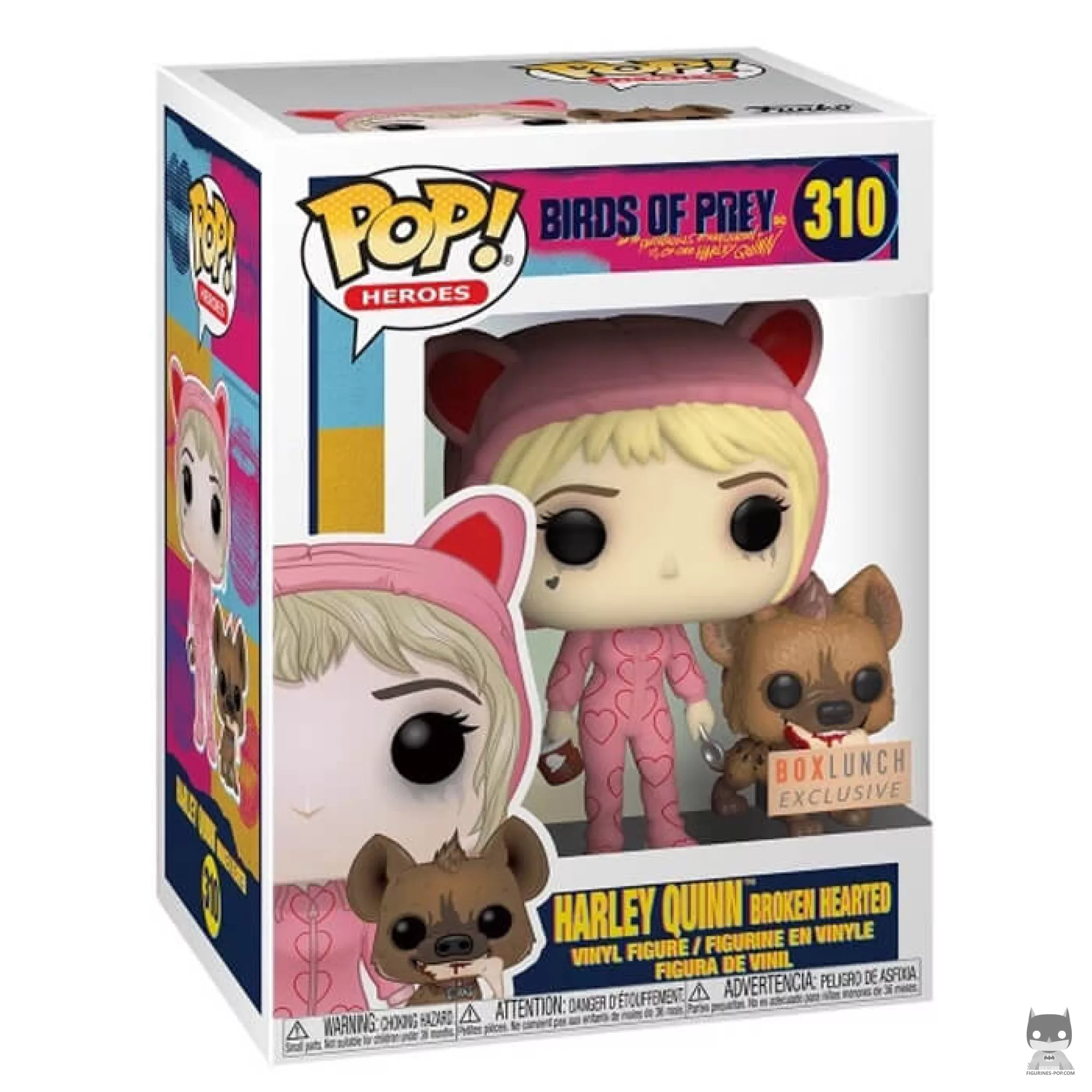 Figurine Funko POP Harley Quinn coeur brisé avec boîte