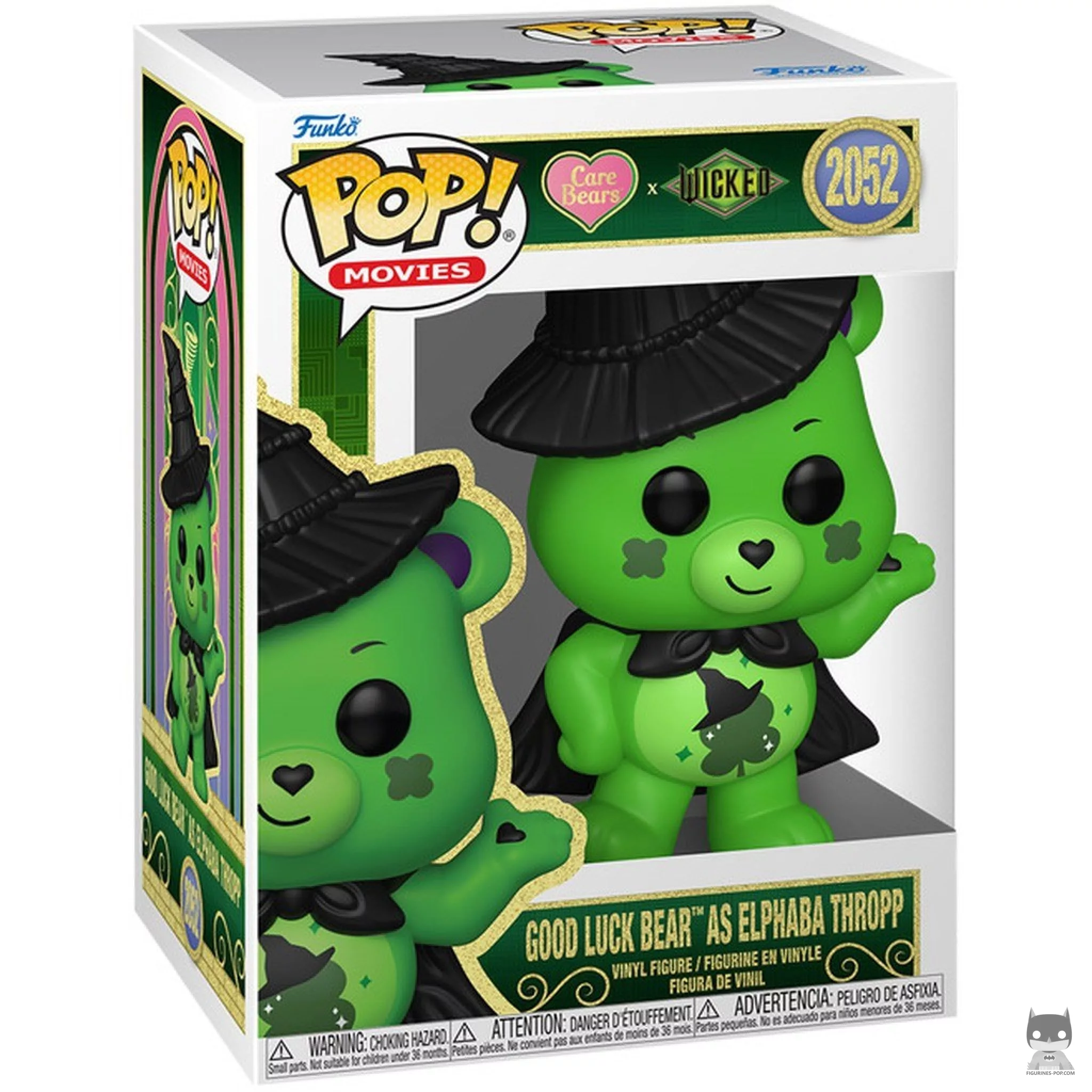 Figurine Funko POP Grosveinard en Elphaba Thropp avec boîte