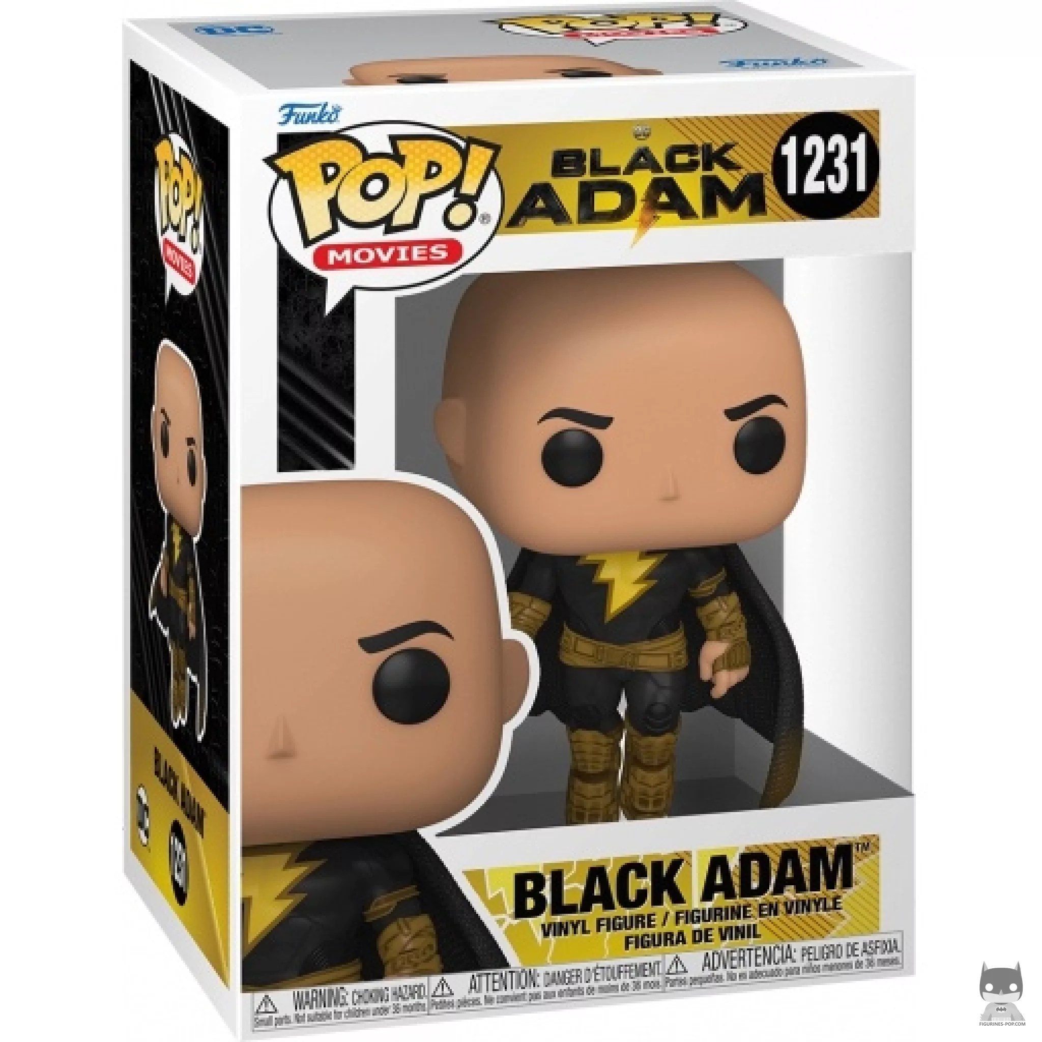Figurine Funko POP Black Adam avec boîte