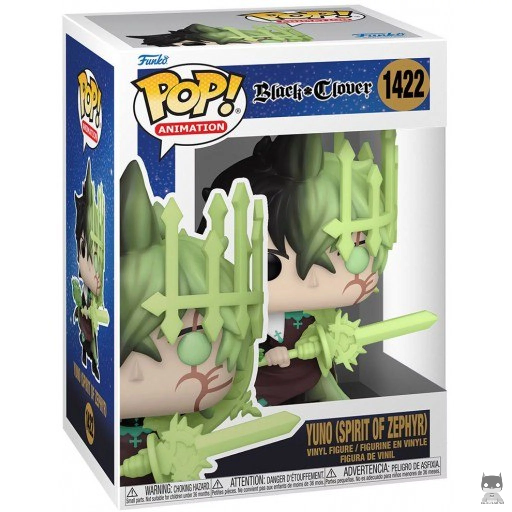 Figurine Funko POP Yuno (Esprit de Zéphyr) avec boîte