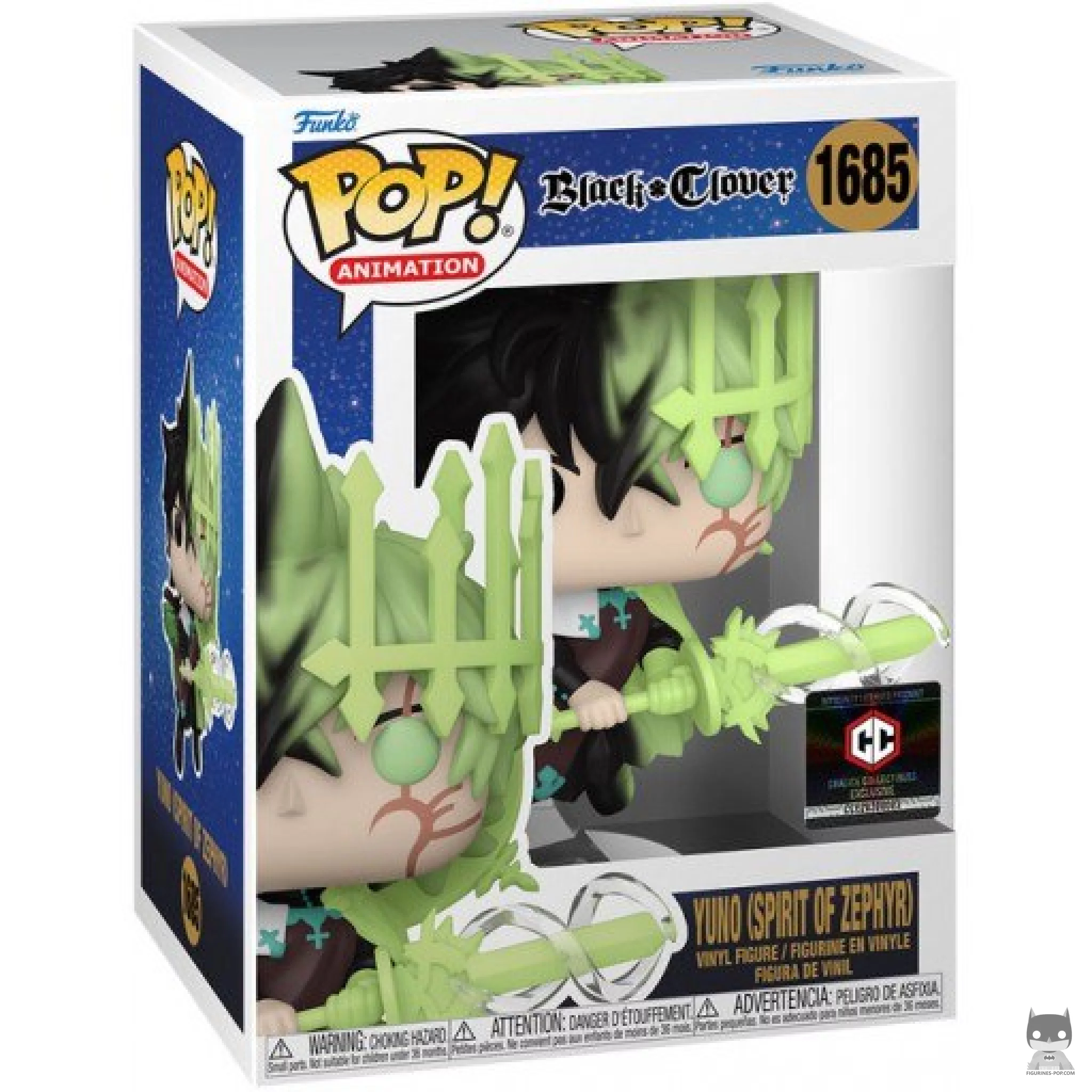 Figurine Funko POP Yuno (Esprit de Zéphyr) avec boîte