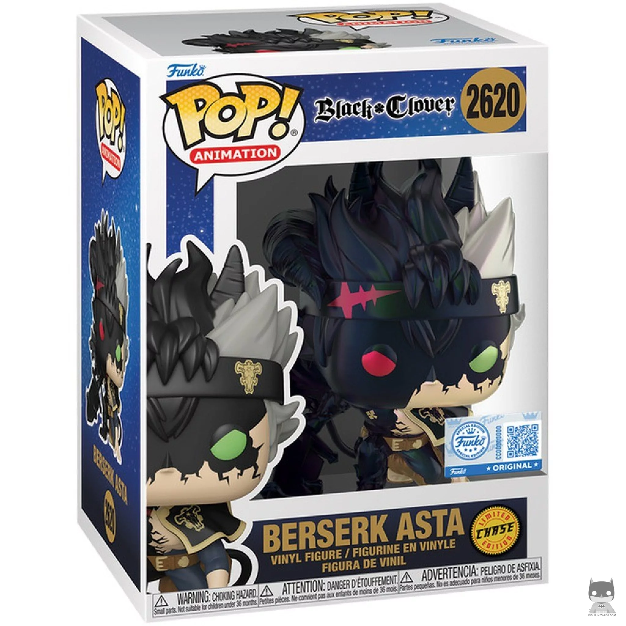 Figurine Funko POP Berserk Asta (Chase) avec boîte