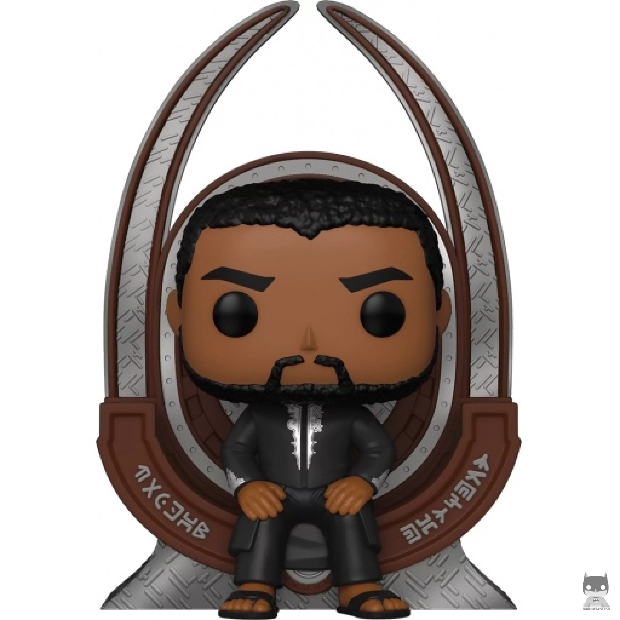 Figurine Funko POP T'Challa sur Trône (Black Panther)