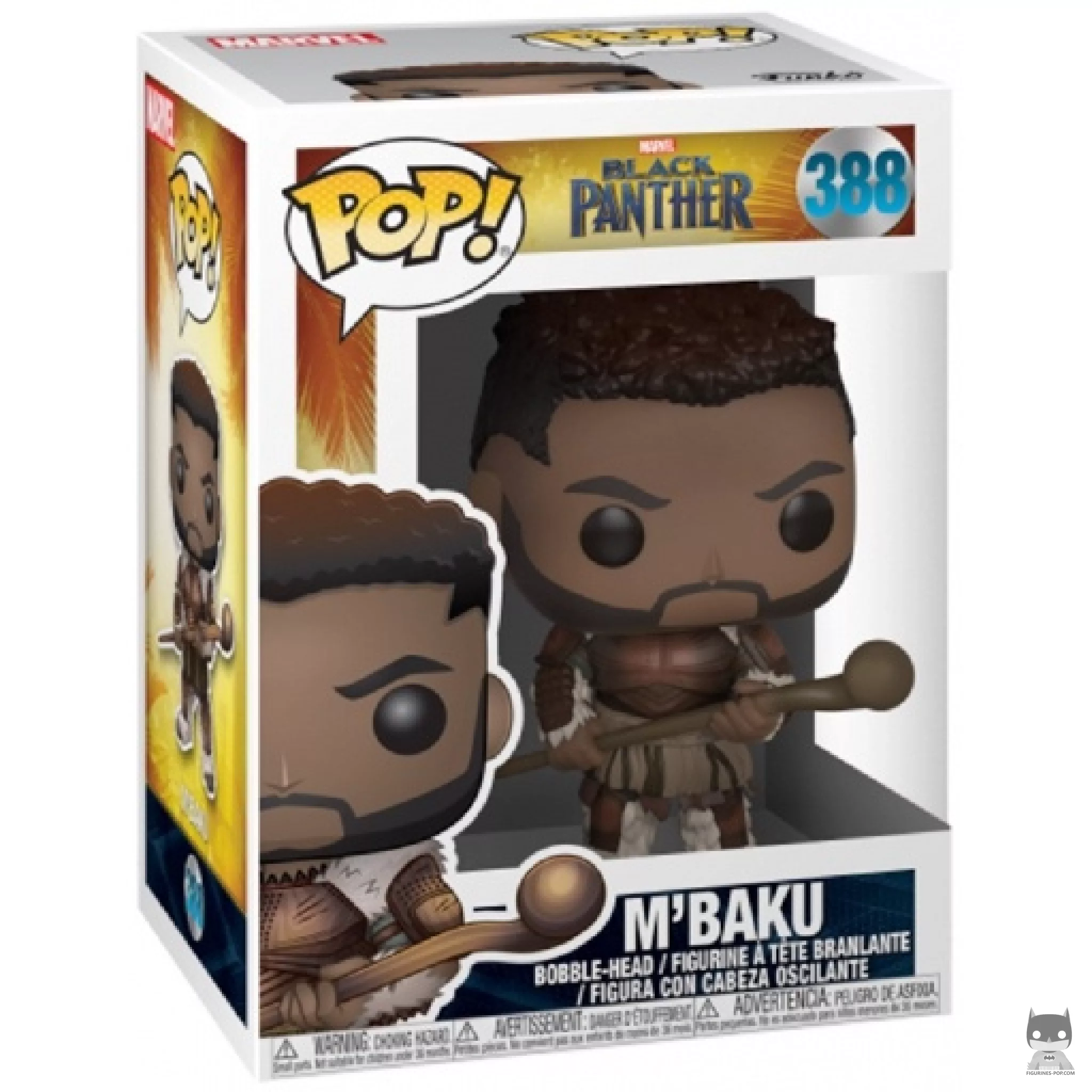 Figurine Funko POP M'Baku avec boîte