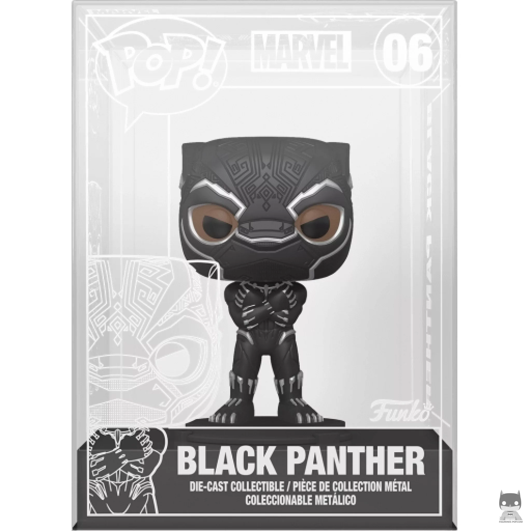 Figurine Funko POP Black Panther avec boîte