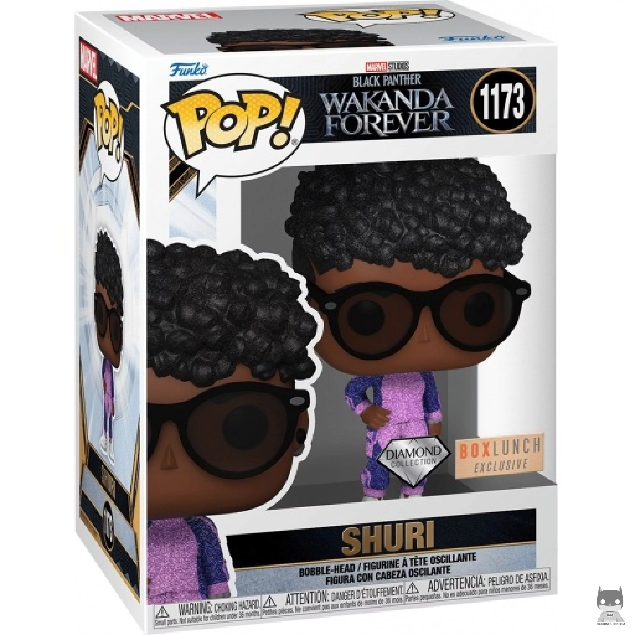 Figurine Funko POP Shuri (Diamond Collection) avec boîte