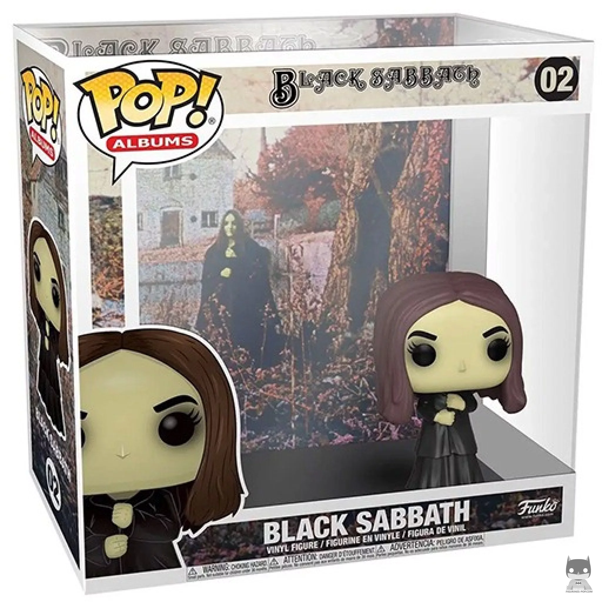 Figurine Funko POP Black Sabbath avec boîte