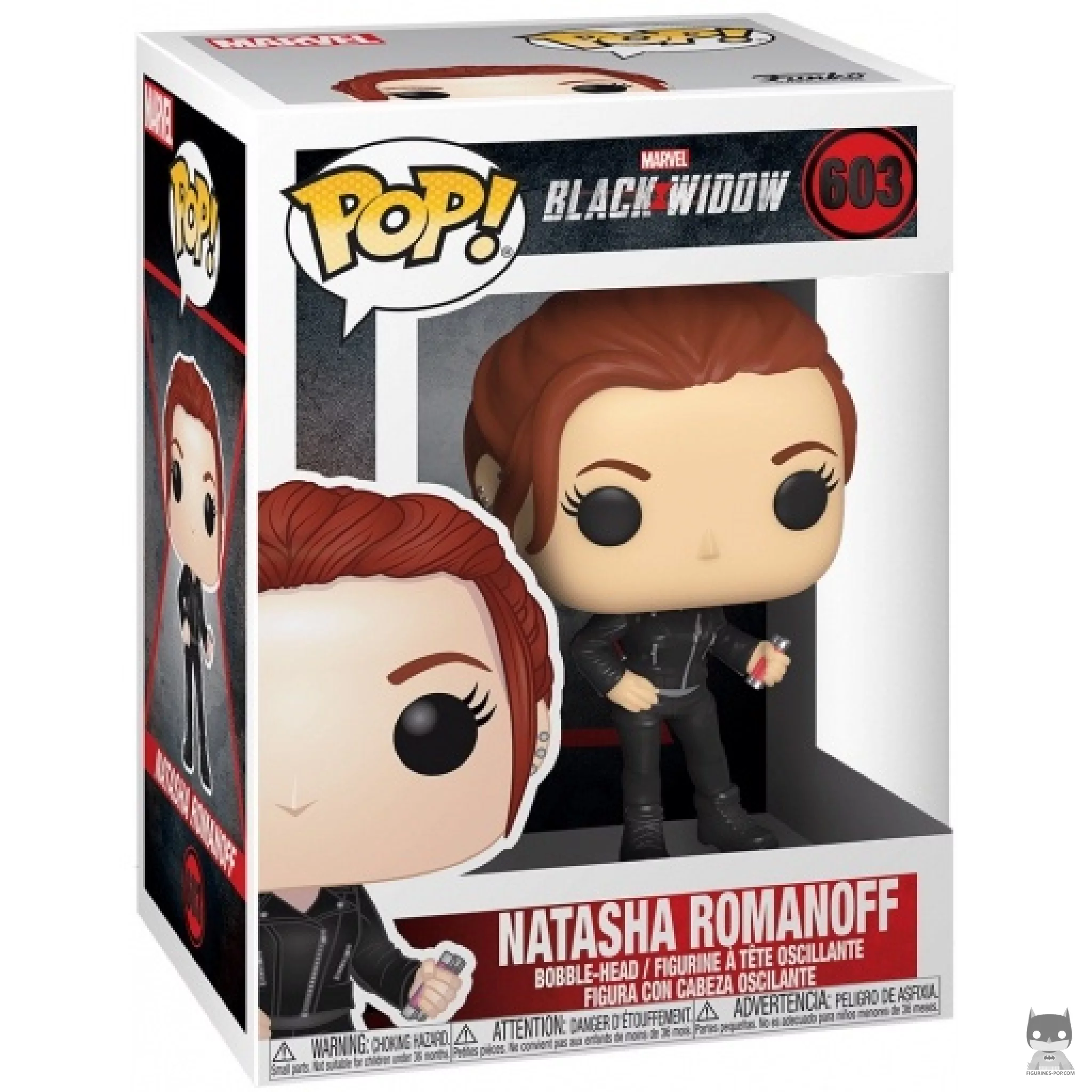 Figurine Funko POP Natasha Romanoff avec boîte