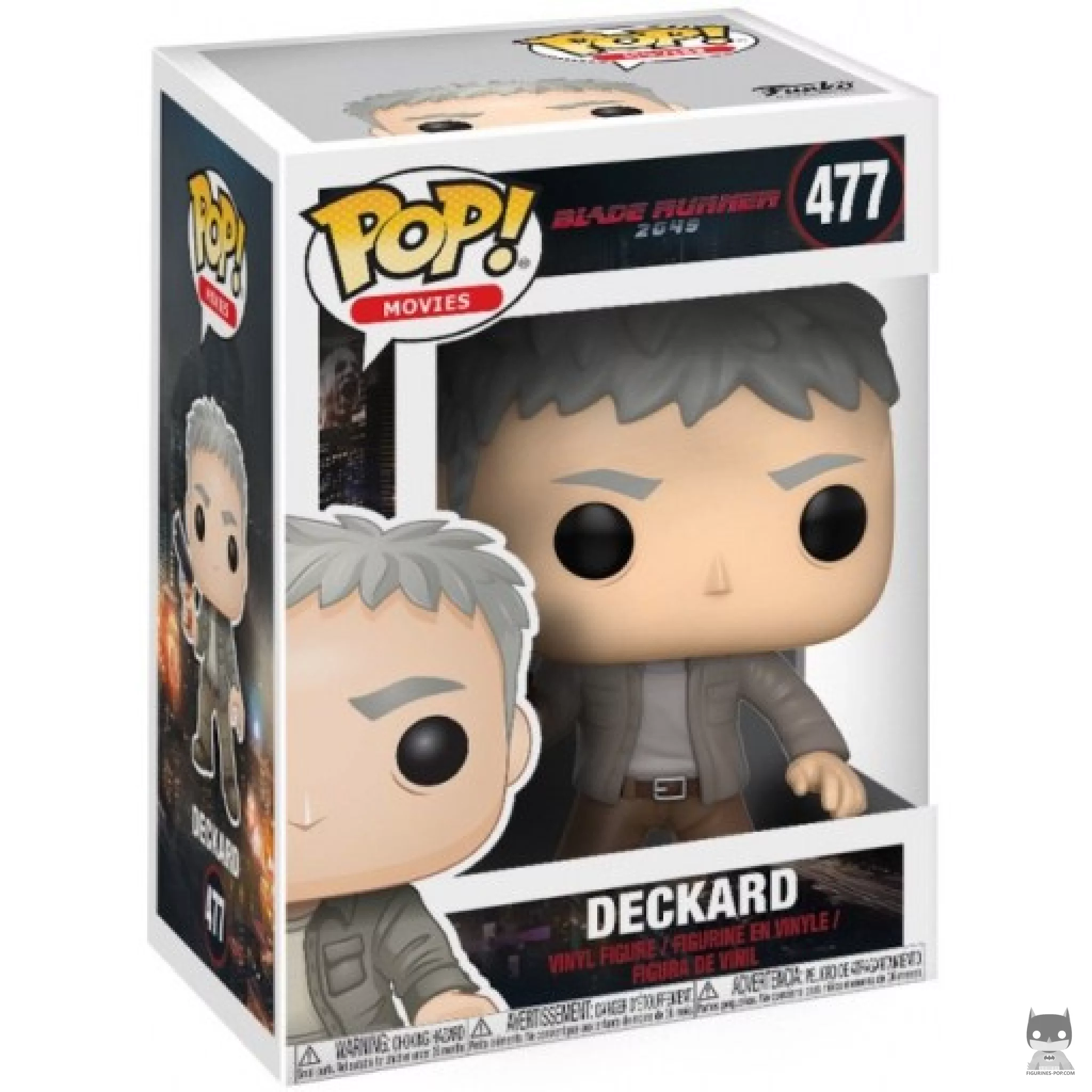 Figurine Funko POP Deckard avec boîte