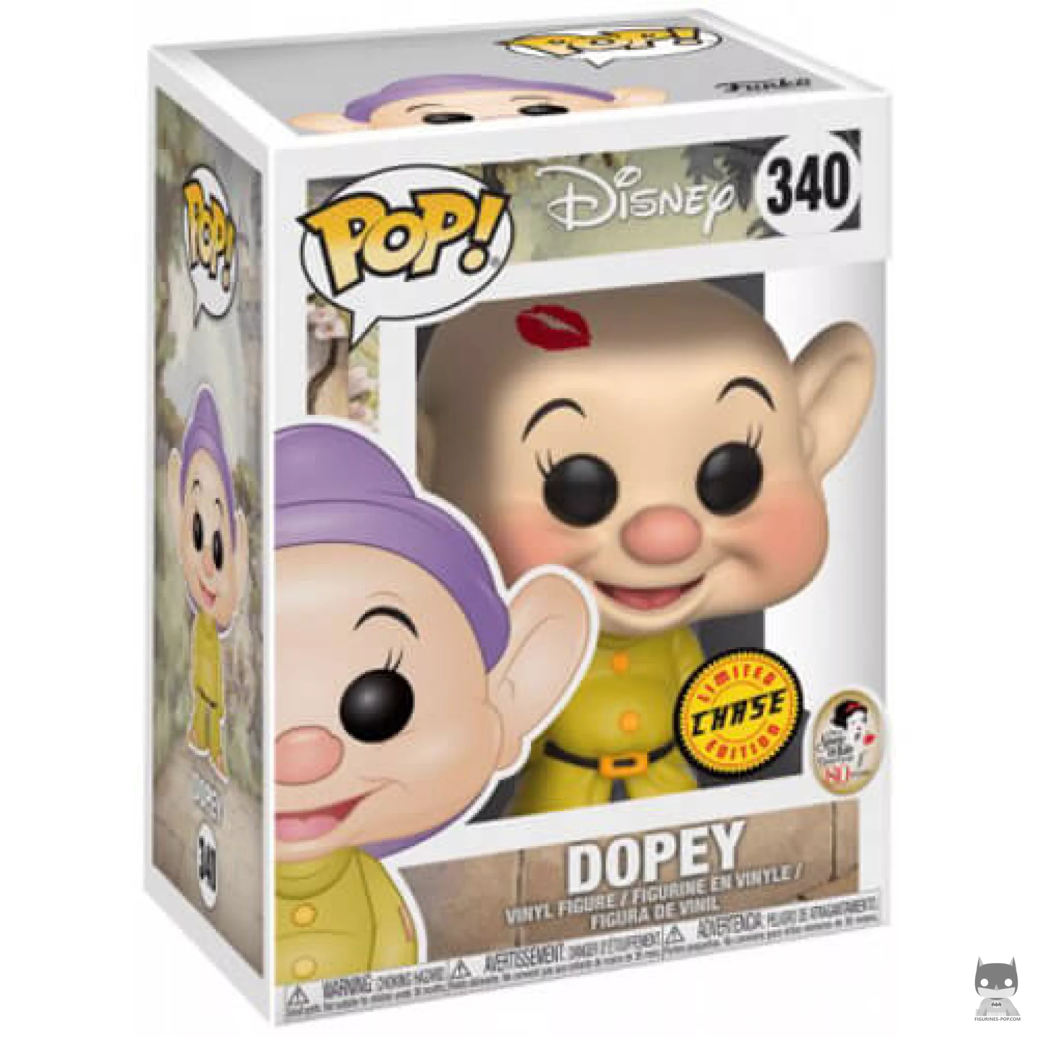 Figurine Funko POP Simplet avec trace de Rouge à lèvres (Chase) avec boîte