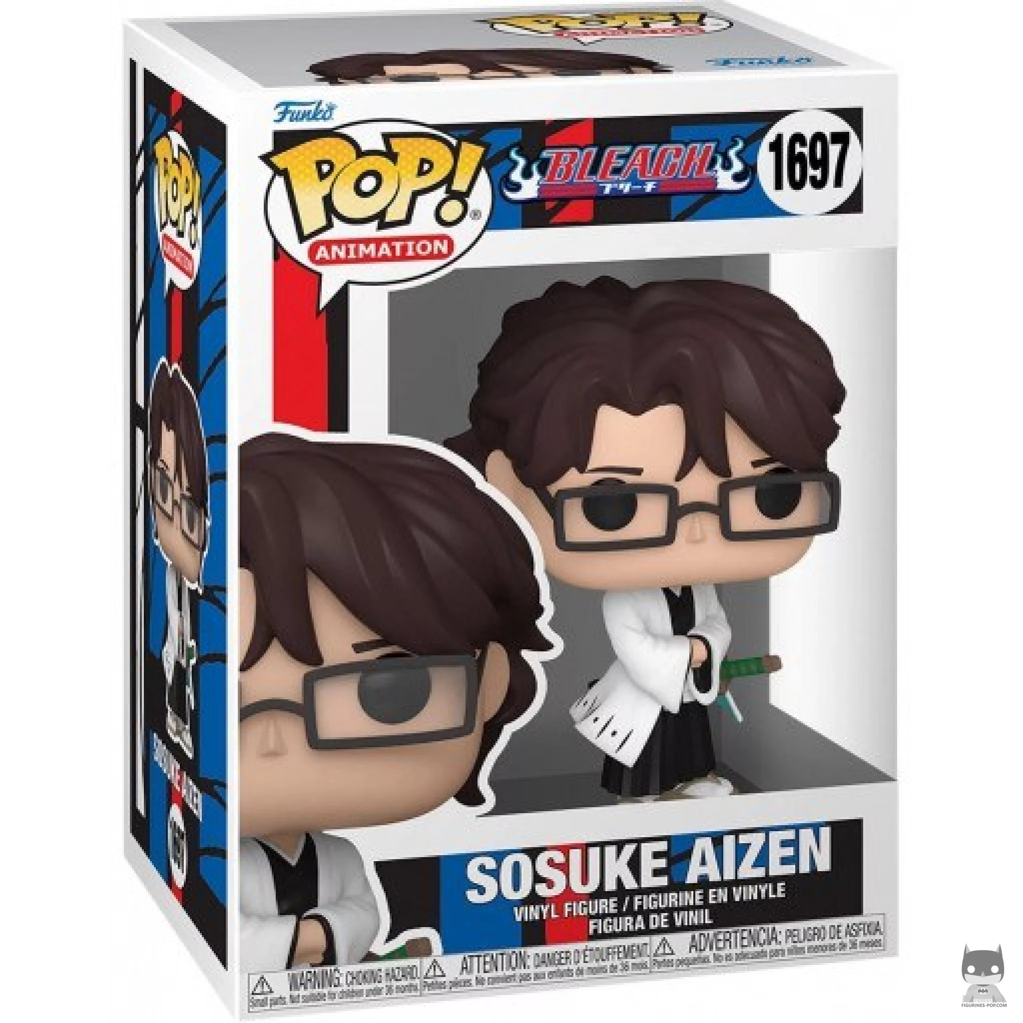 Figurine Funko POP Sosuke Aizen avec boîte