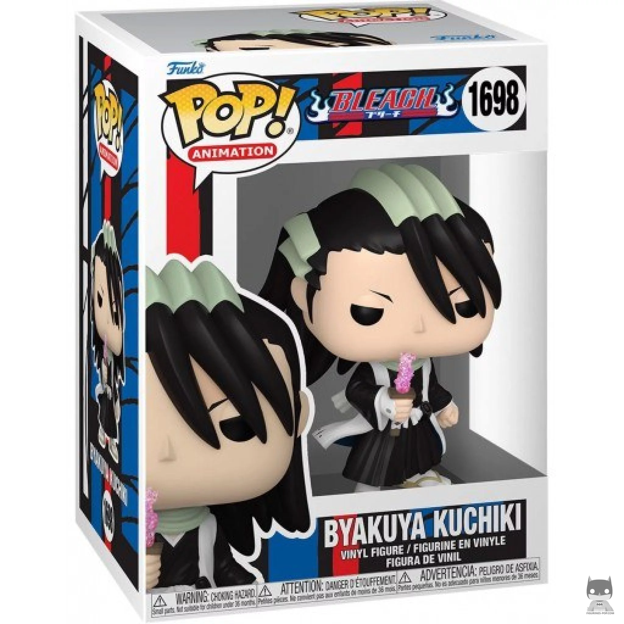 Figurine Funko POP Byakuya Kuchiki avec boîte