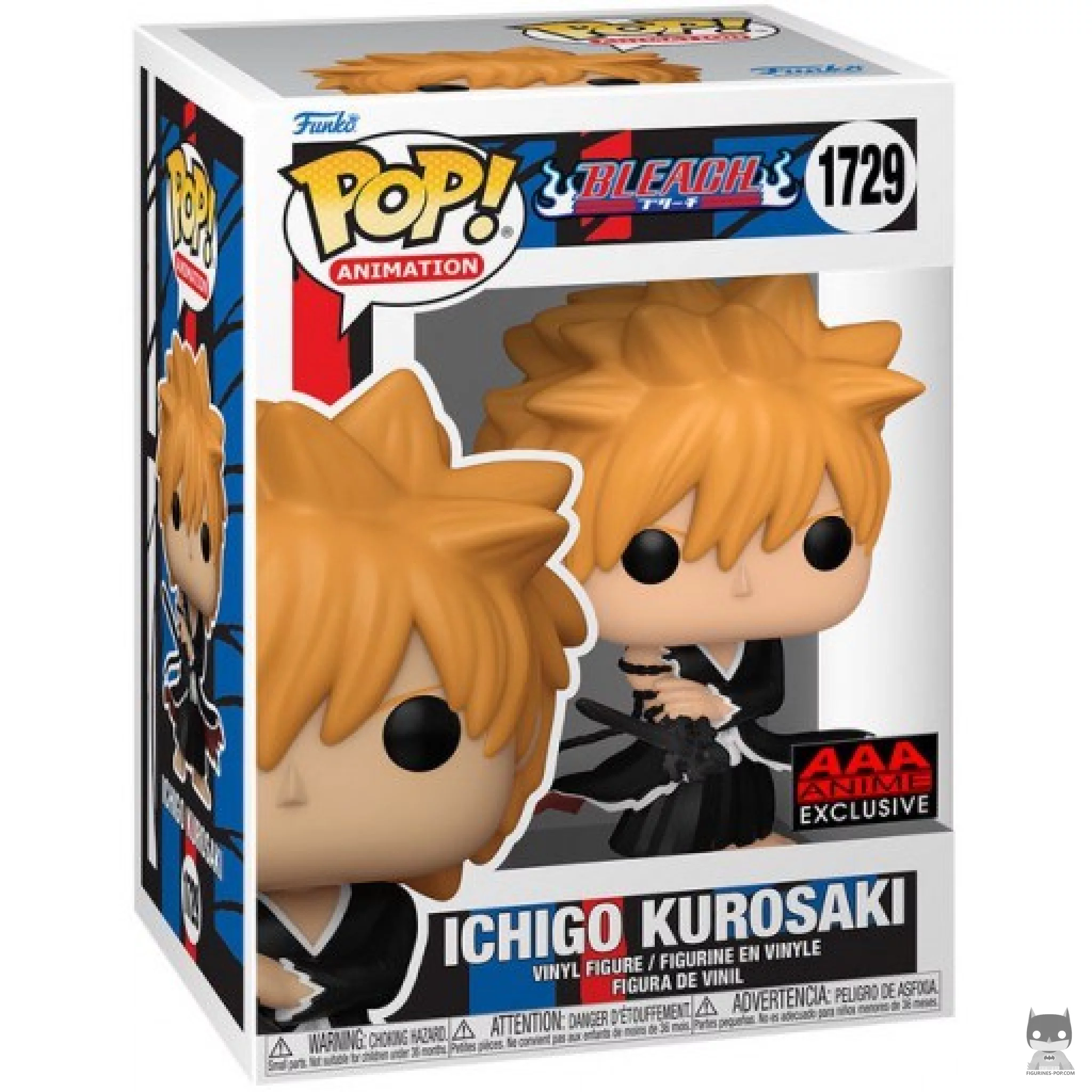 Figurine Funko POP Ichigo Kurosaki avec boîte