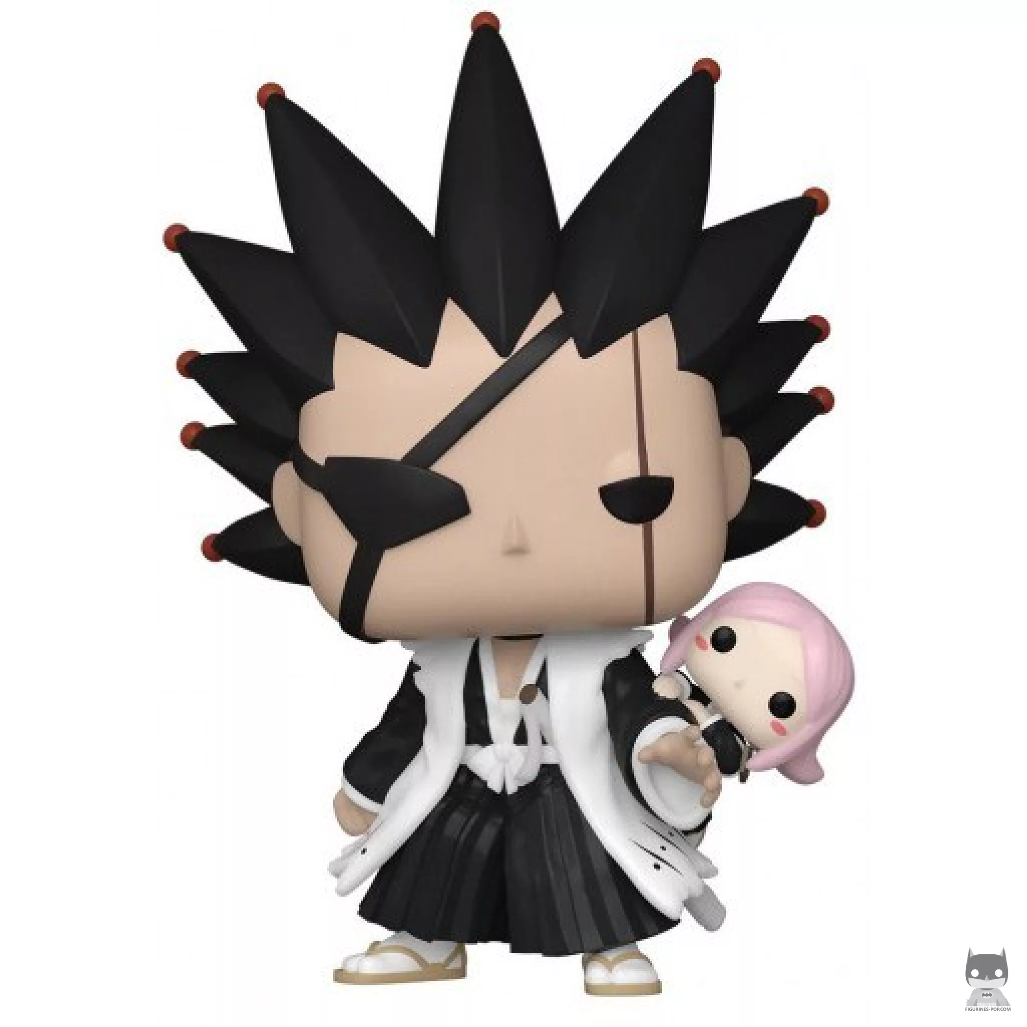 Figurine Funko POP Kenpachi Zaraki avec Yachiru Kusajishi (Bleach)