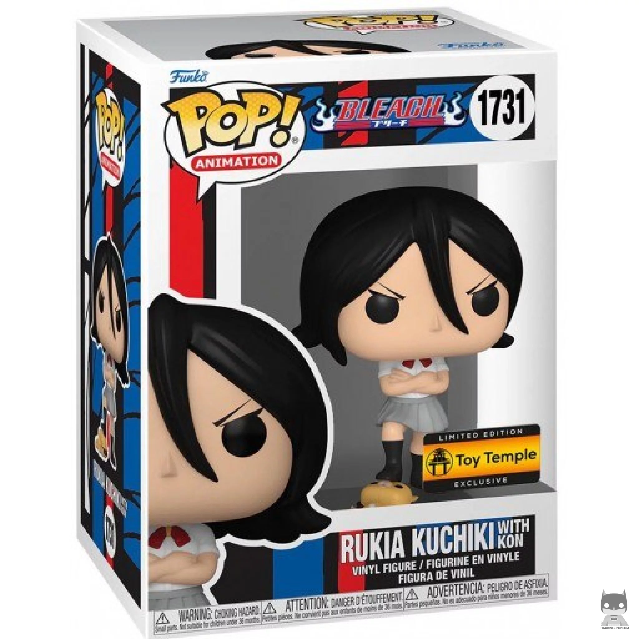 Figurine Funko POP Rukia Kuchiki Debout sur Kon avec boîte