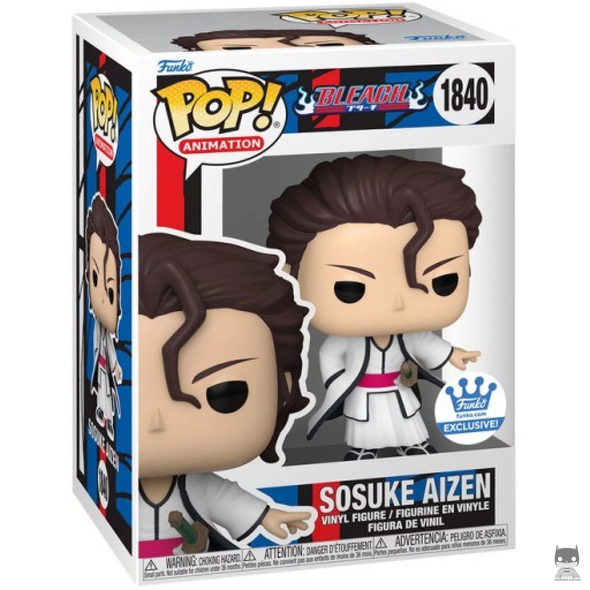 Figurine Funko POP Sosuke Aizen avec boîte