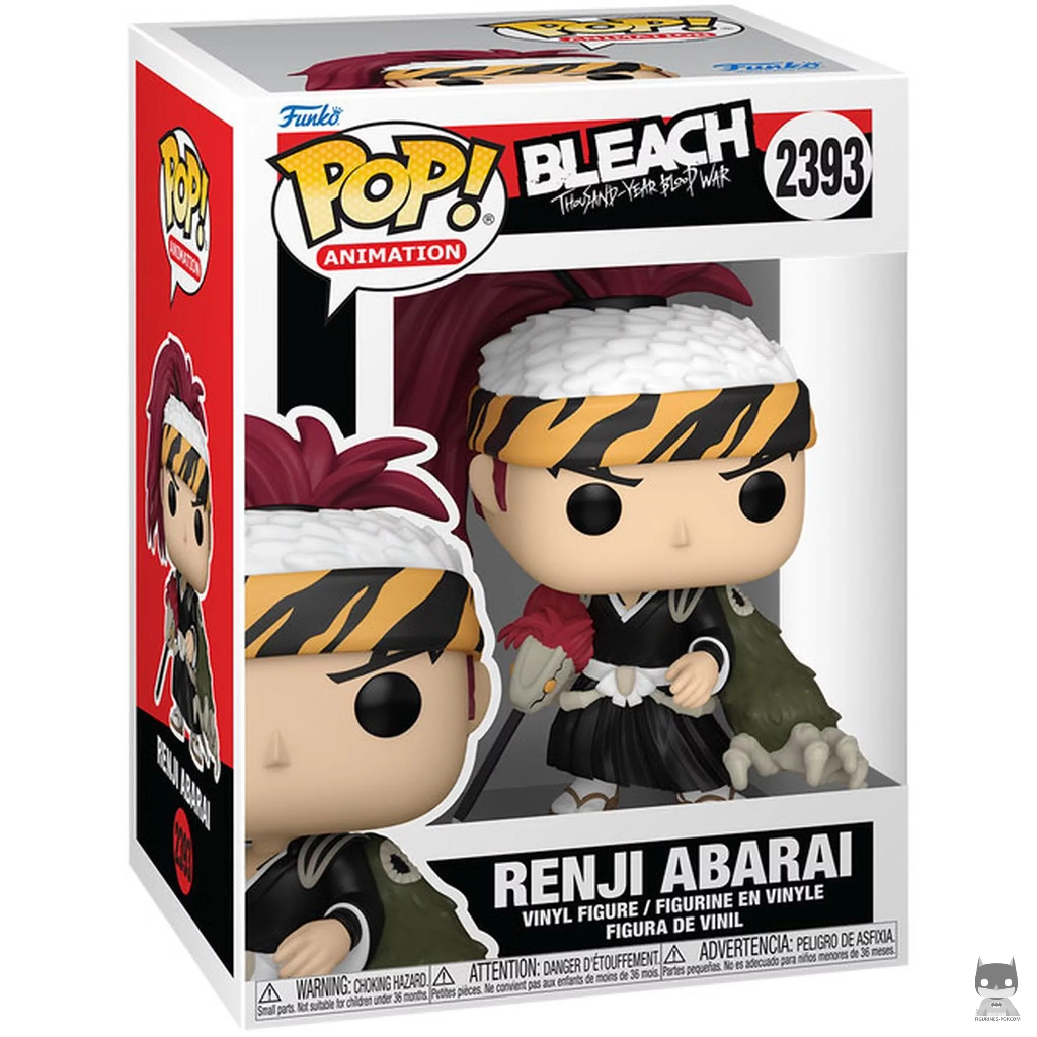 Figurine Funko POP Renji Abarai avec boîte