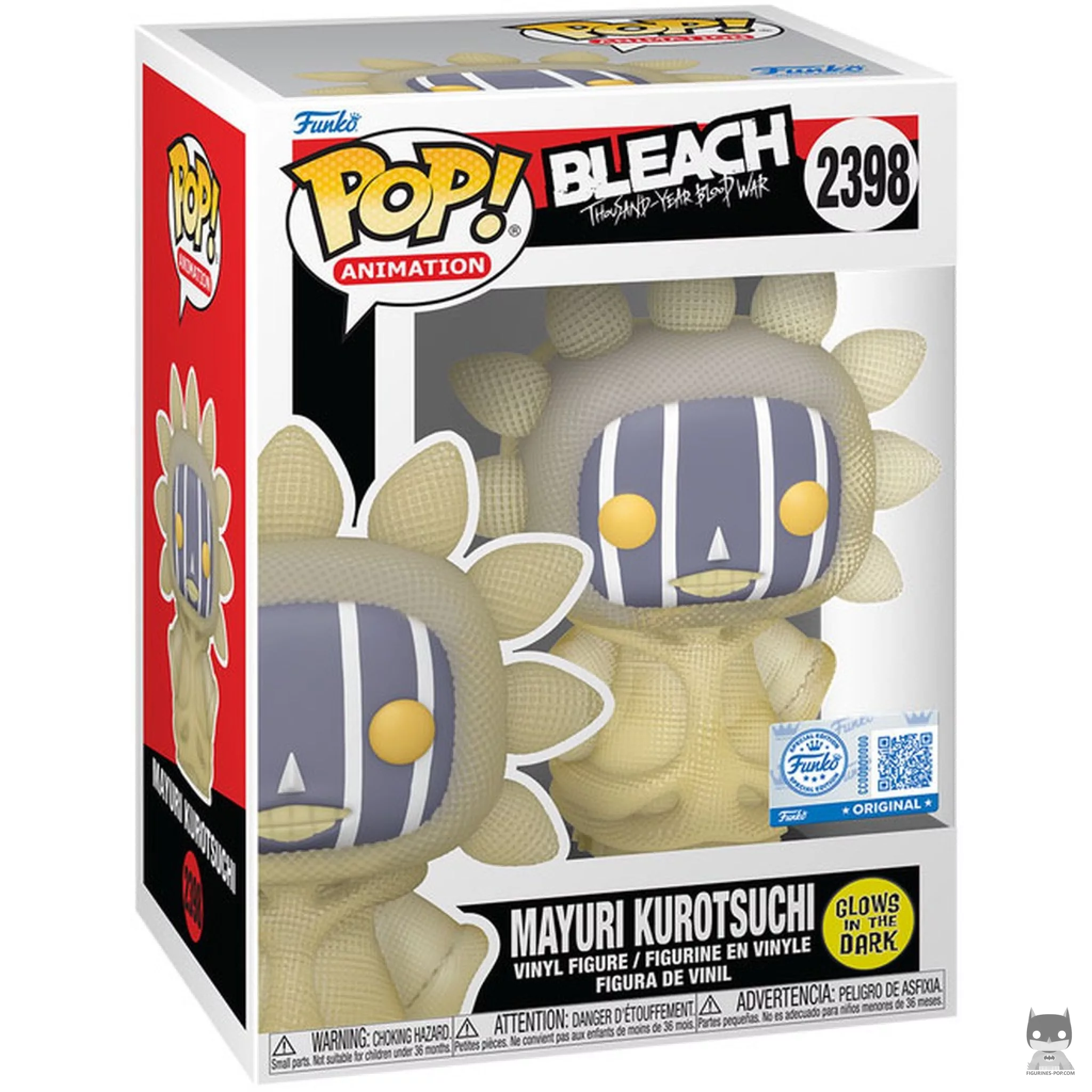 Figurine Funko POP Mayuri Kurotsuchi (Glow in the Dark) avec boîte