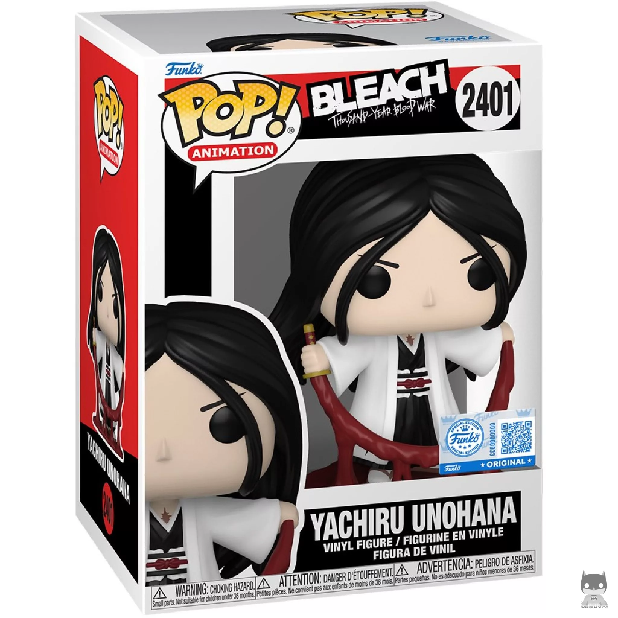 Figurine Funko POP Yachiru Unohana avec boîte