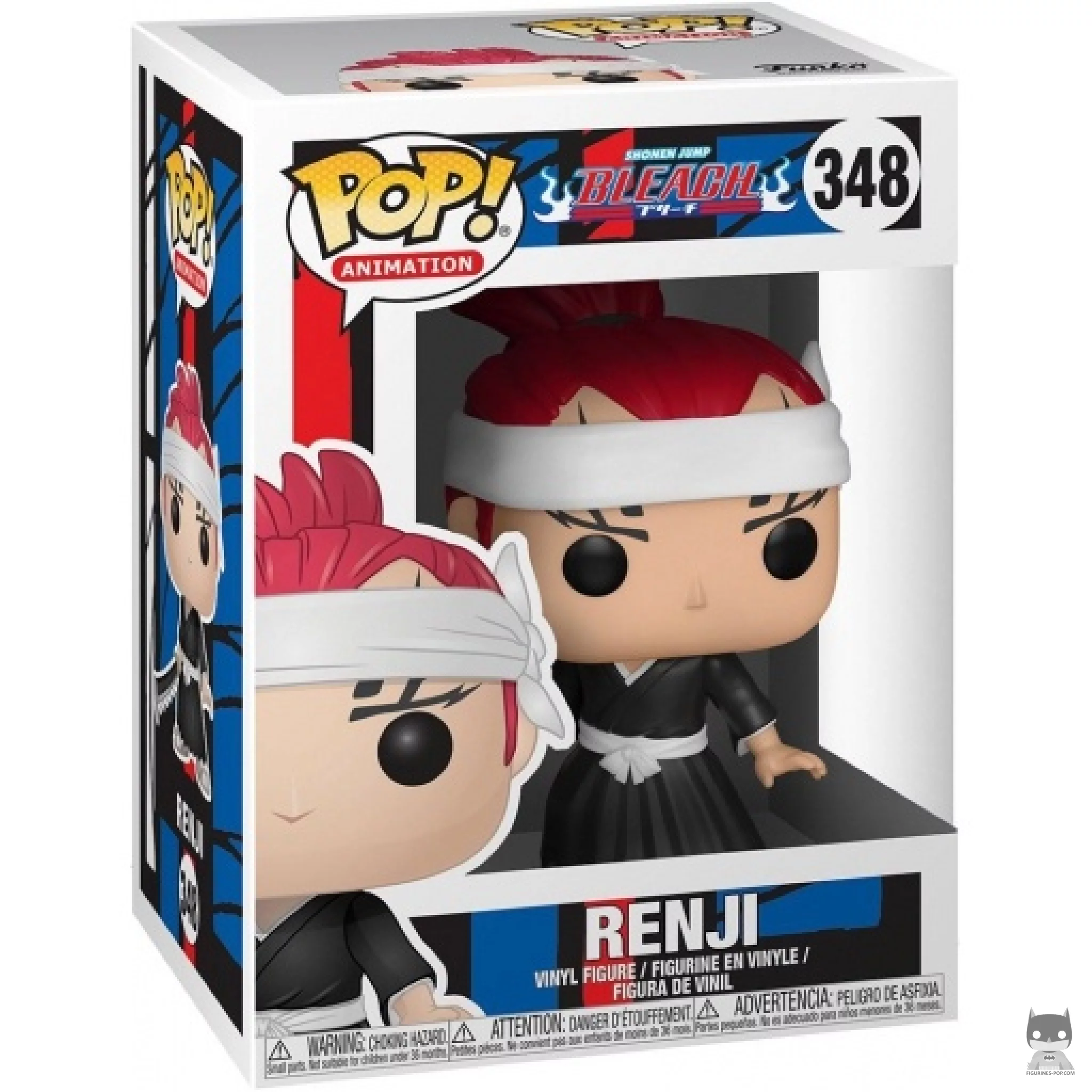 Figurine Funko POP Renji Abarai avec épée avec boîte
