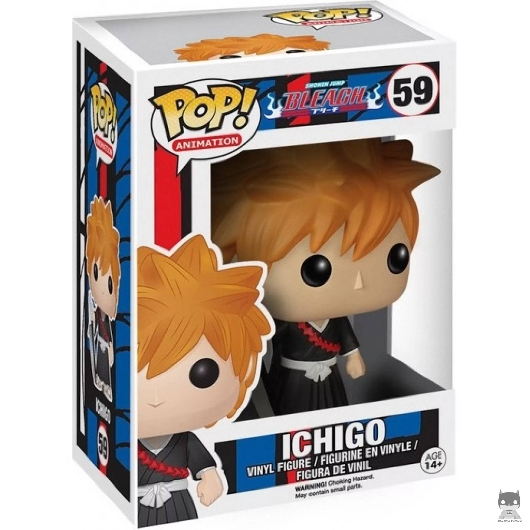 Figurine Funko POP Ichigo Kurosaki avec boîte