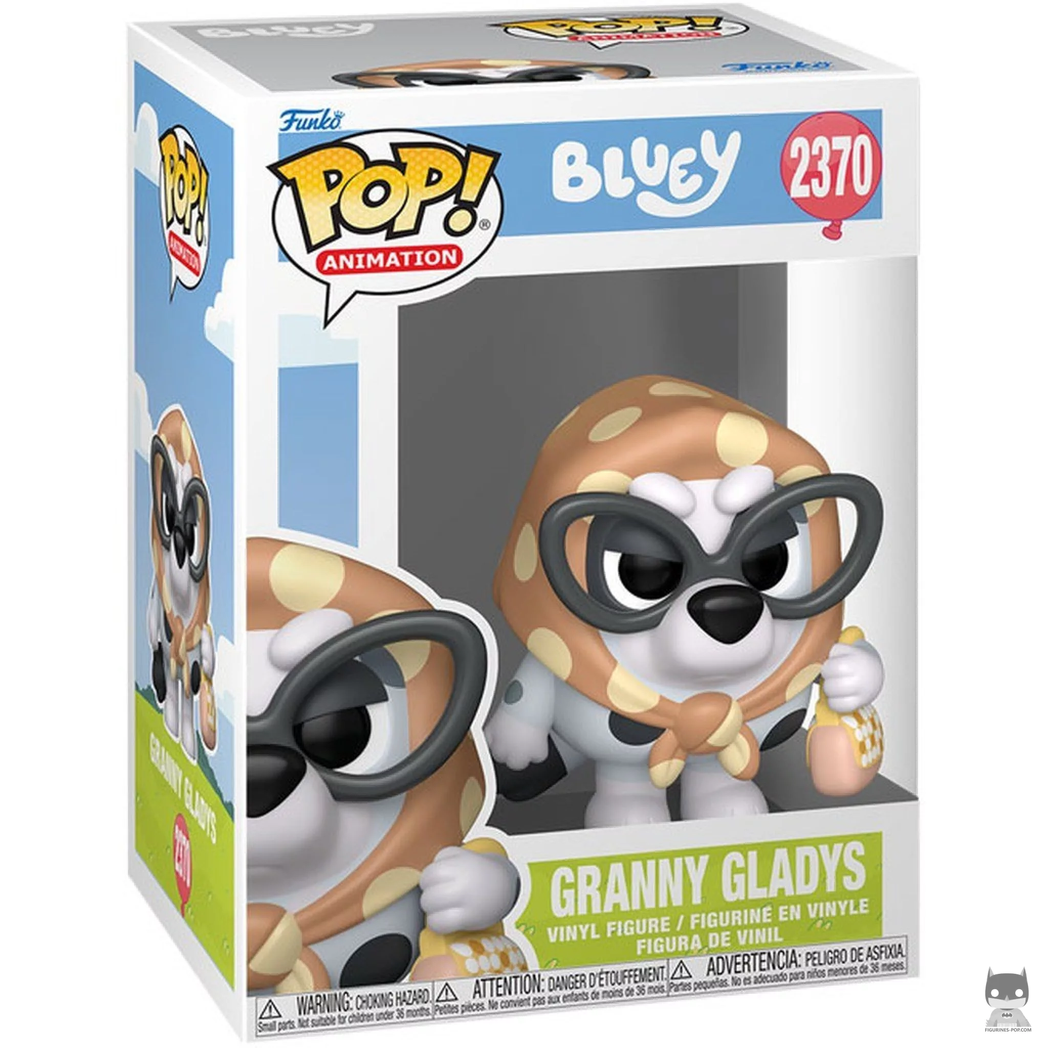 Figurine Funko POP Mamie Gladys avec boîte