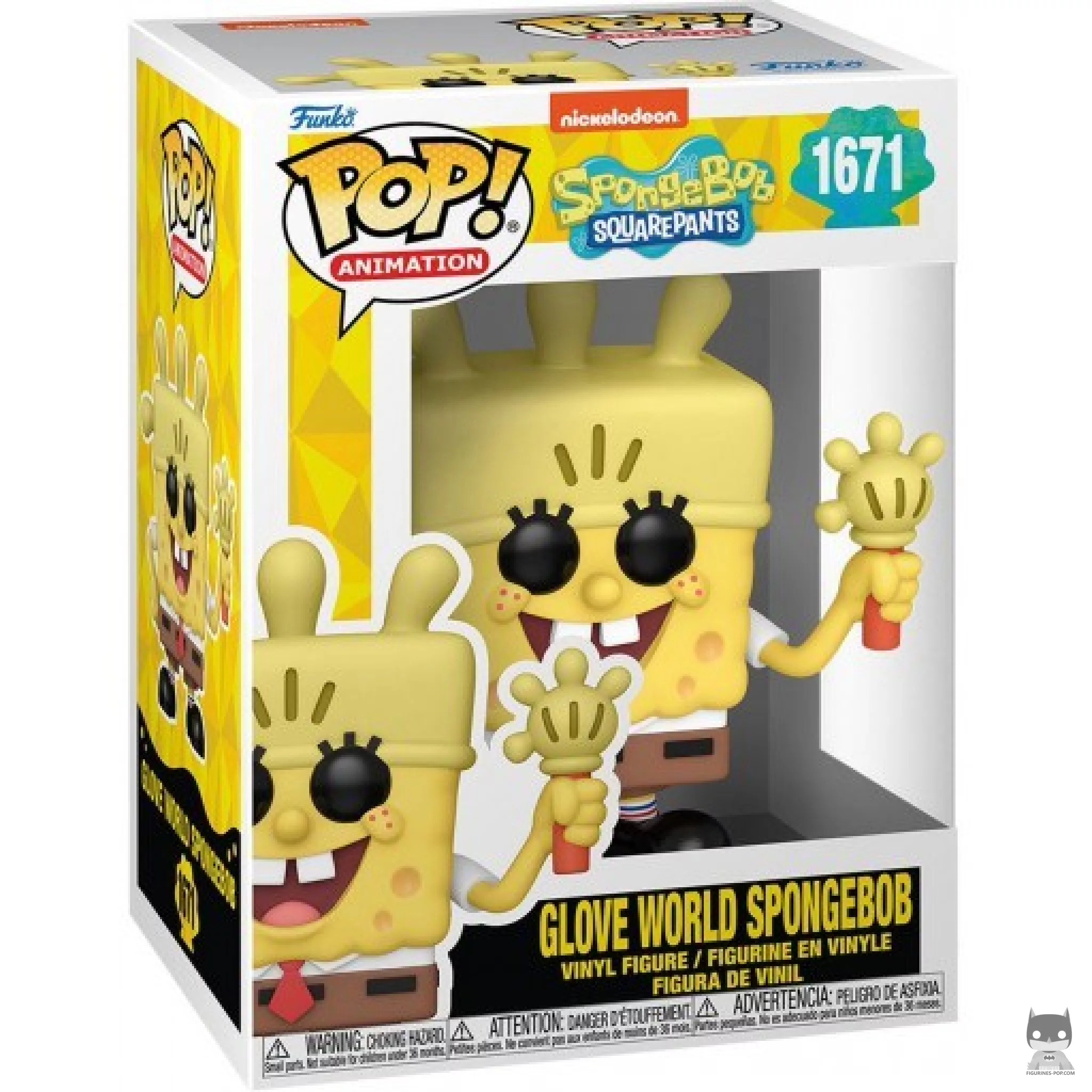 Figurine Funko POP Bob L'Eponge Gant avec boîte