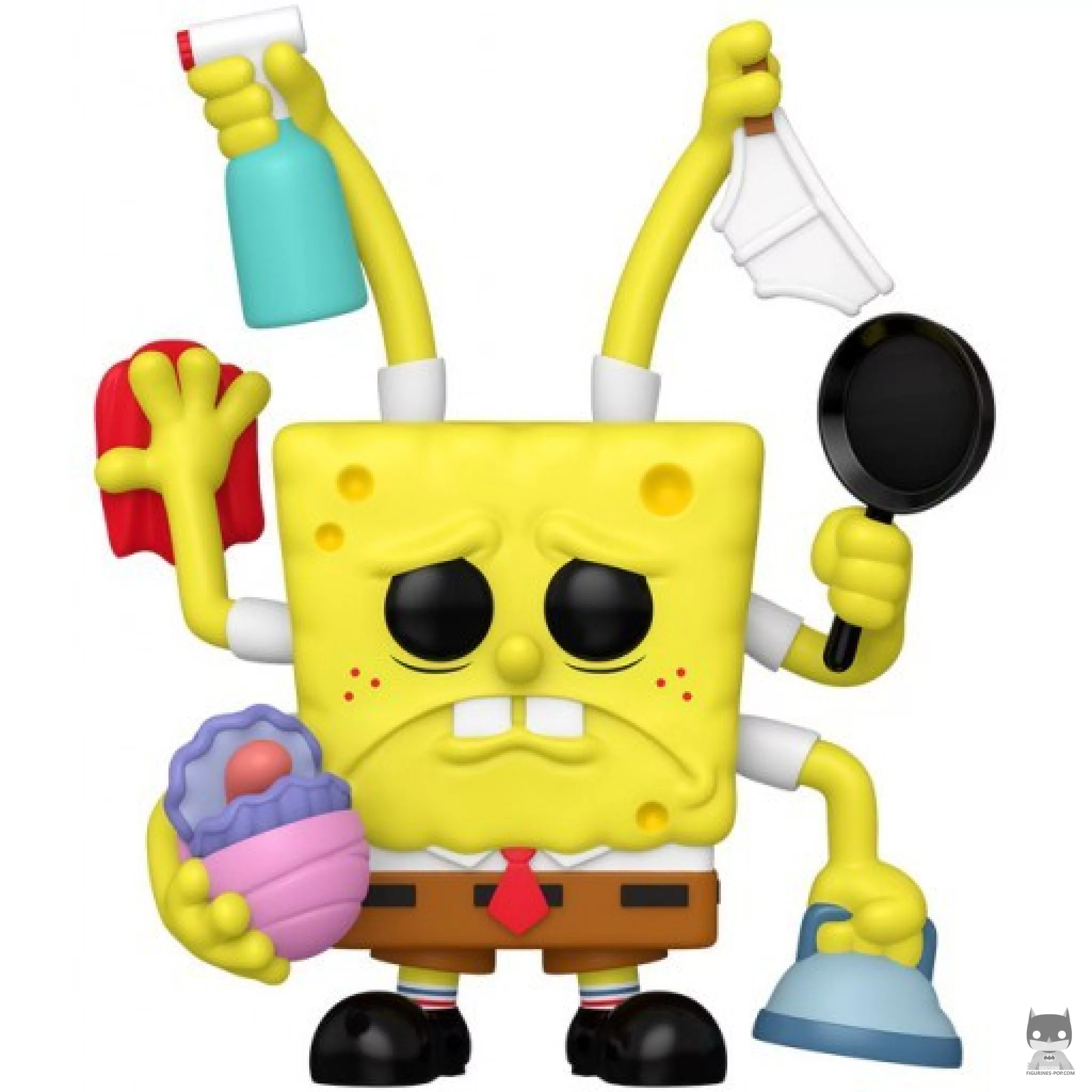 Figurine Funko POP Bob l'Éponge Nettoie (Bob l'Eponge)