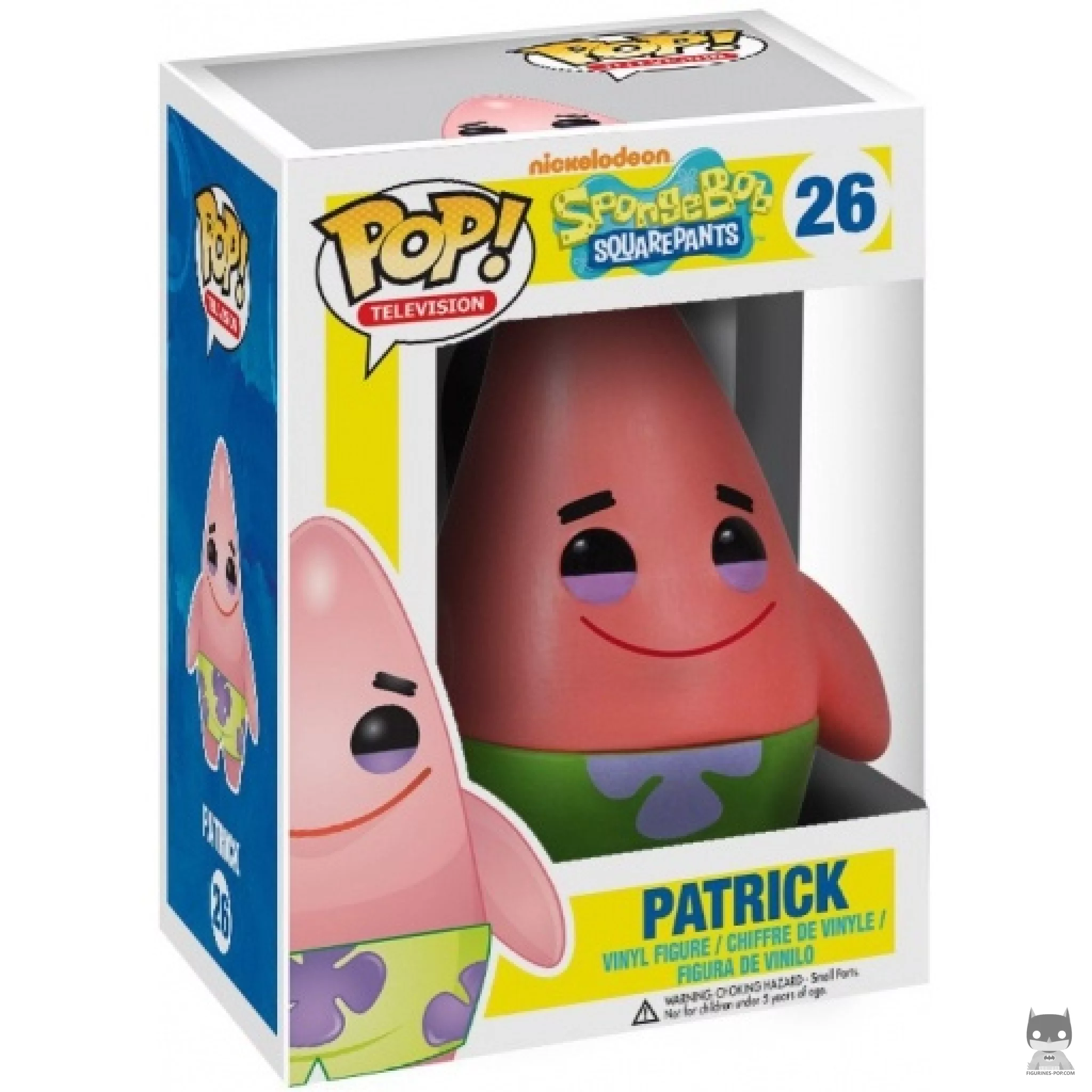 Figurine Funko POP Patrick l'Etoile de Mer avec boîte