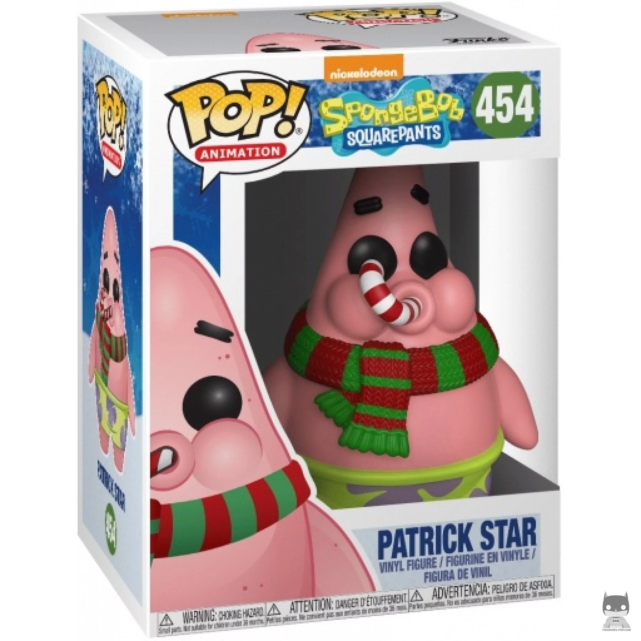 Figurine Funko POP Patrick l'Etoile de Mer Noël avec boîte