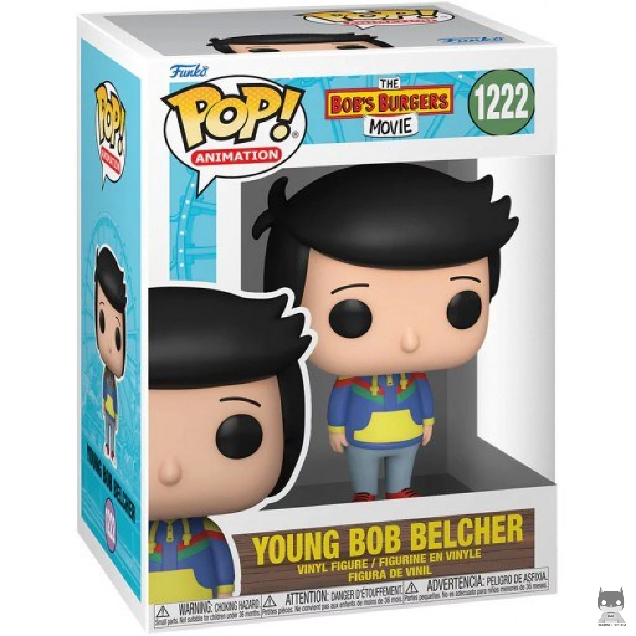 Figurine Funko POP Bob Belcher enfant avec boîte